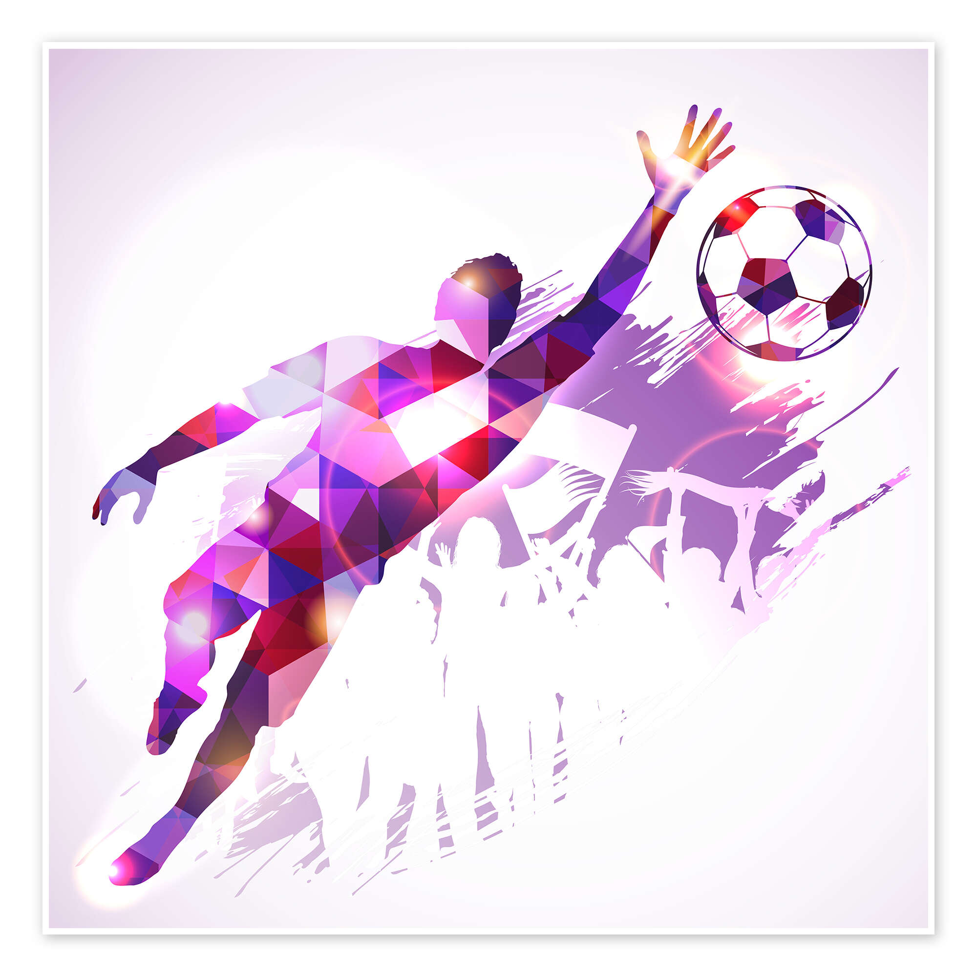 Soccer Goalkeeper print