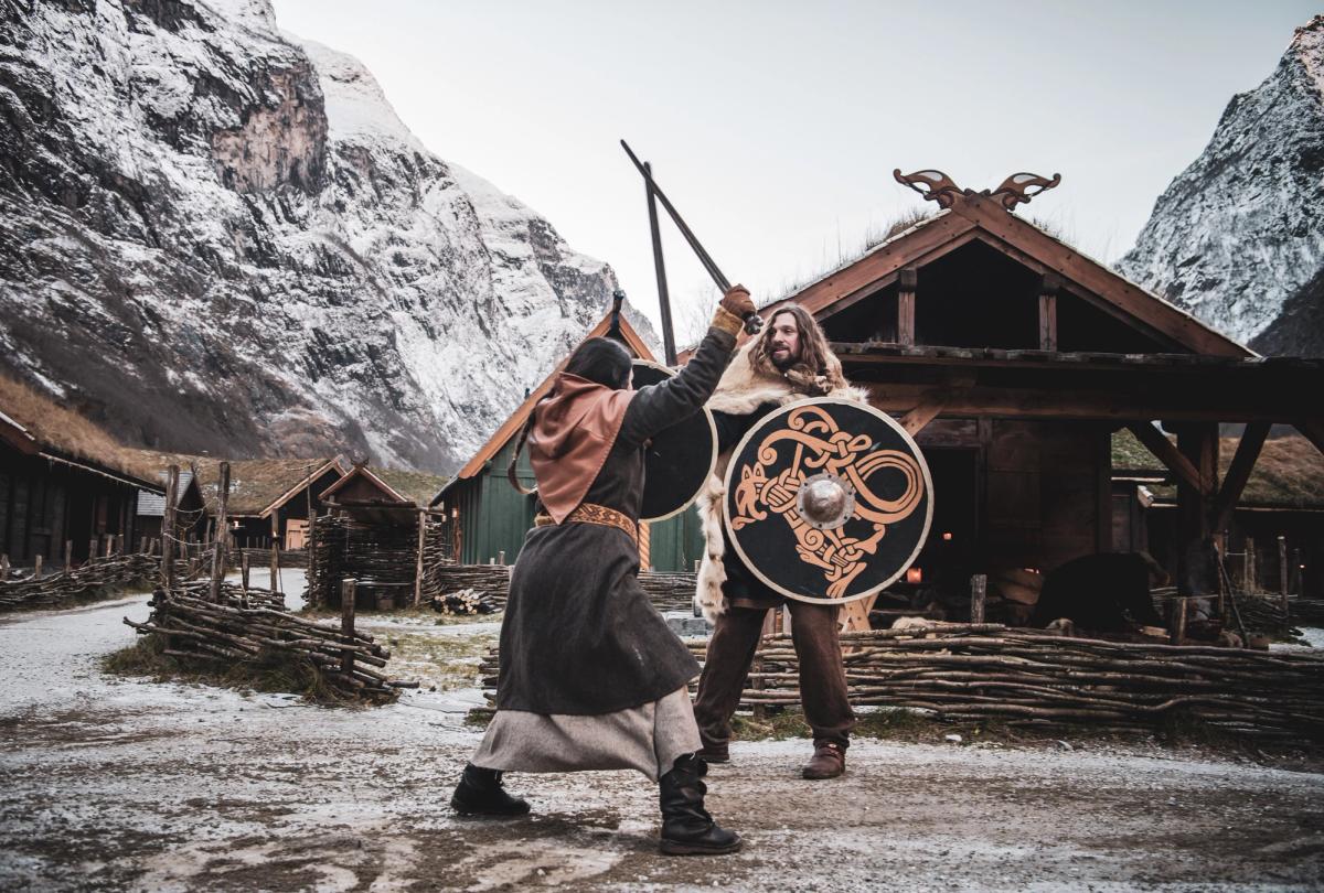 The viking village Njardarheimr