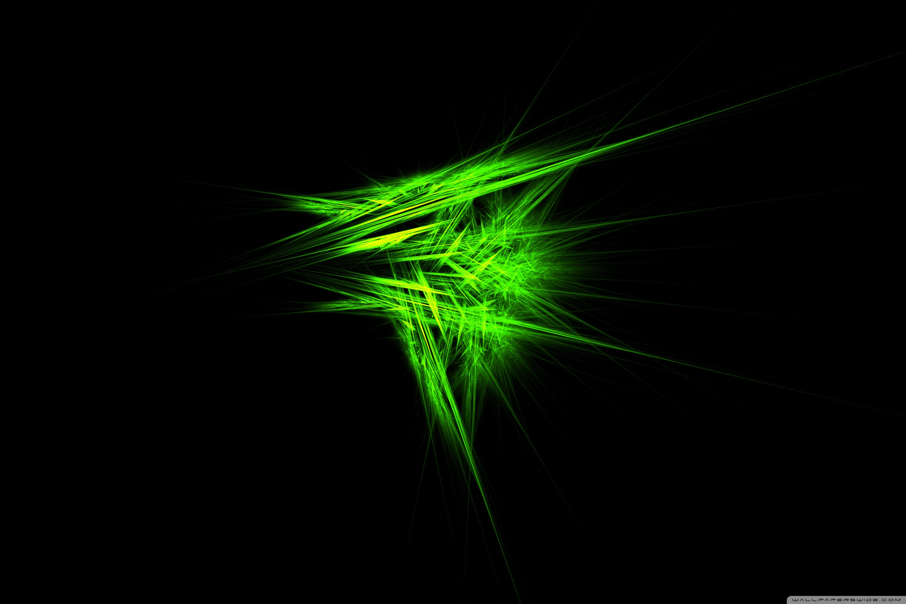 Green Graffiti 4K UHD Wallpaper