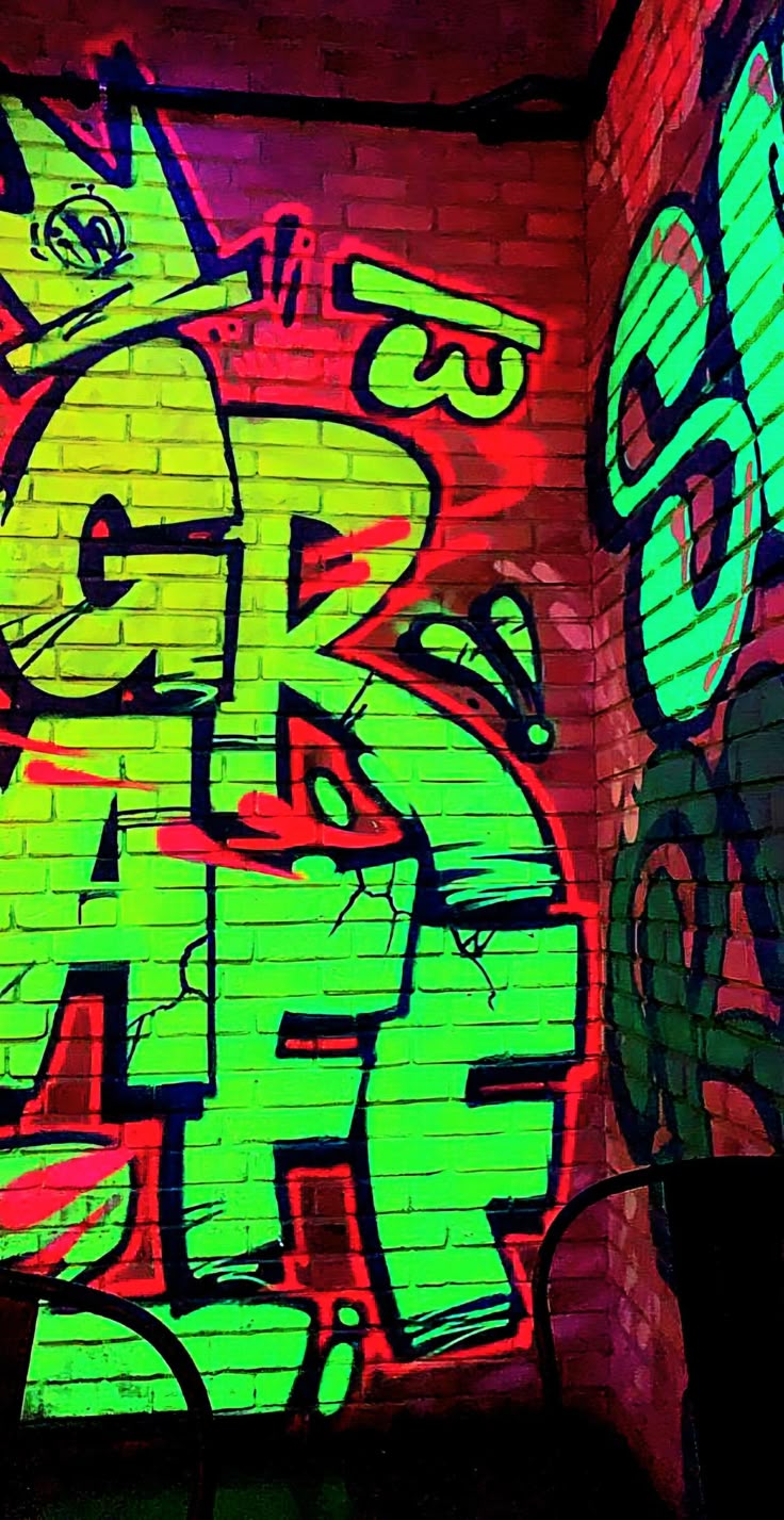 Graffiti wallpaper, Graffiti style art