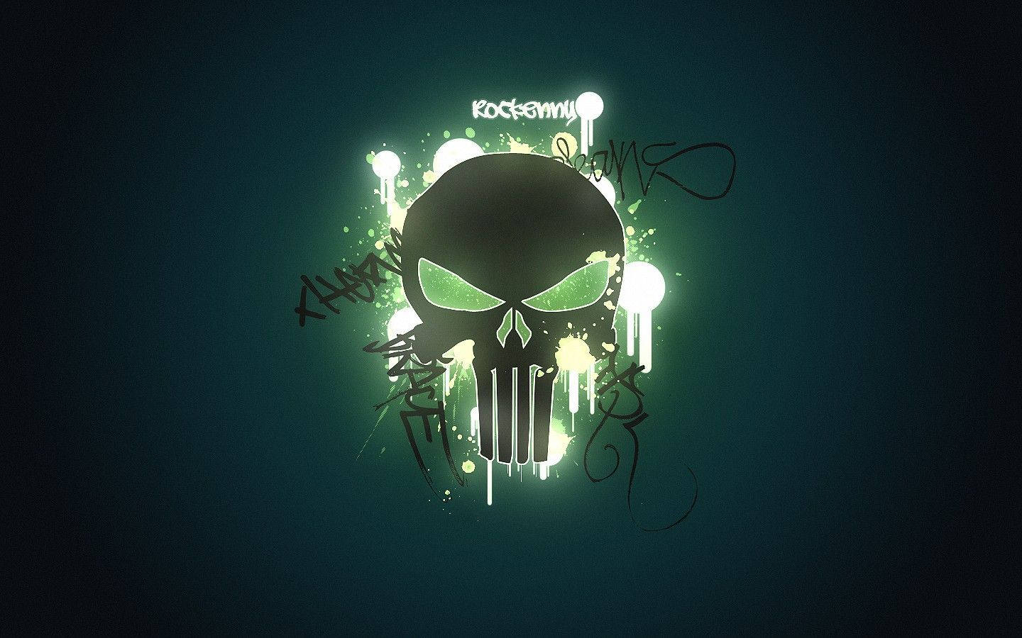 Punisher skull. Wallpaper