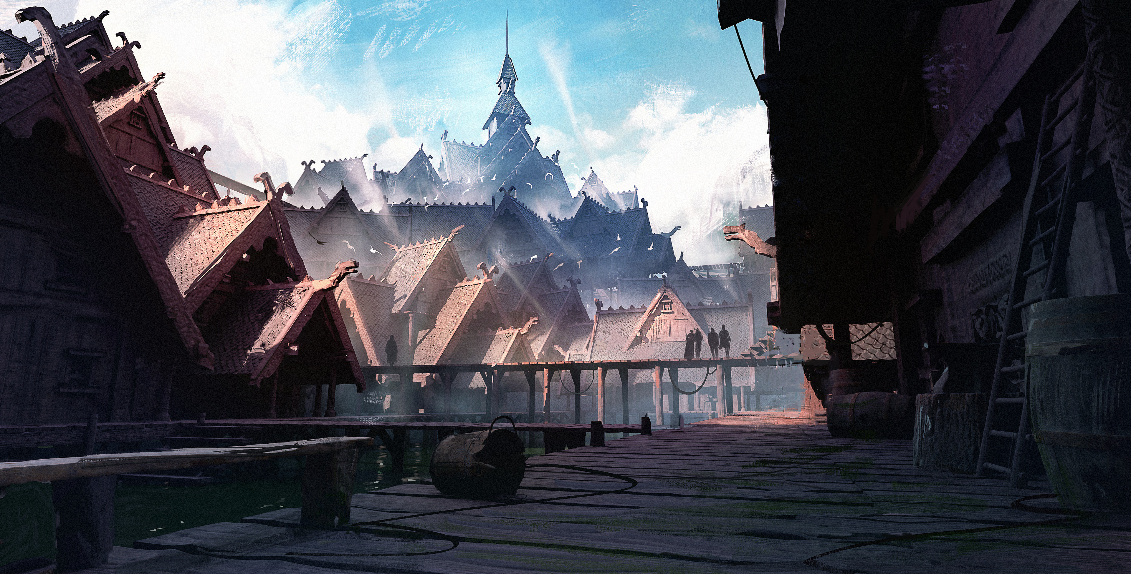 Download Fantasy Viking HD Wallpaper