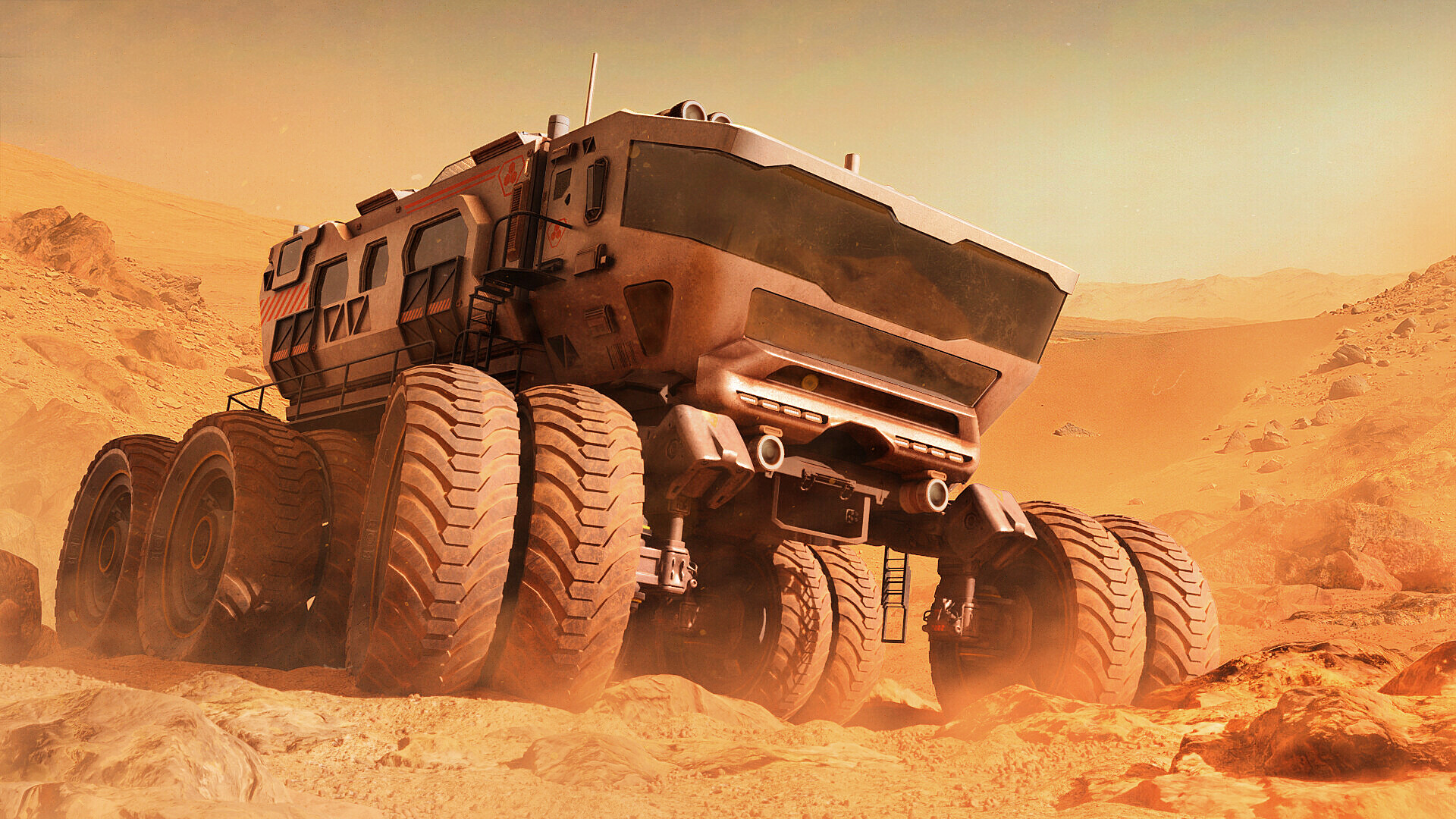Mars Rover Concept Wallpaper
