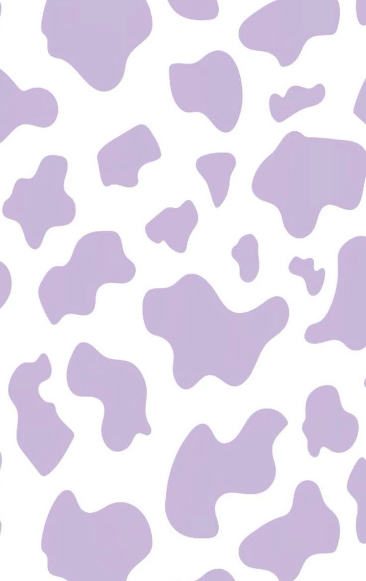 Purple cow prints wallpaper background