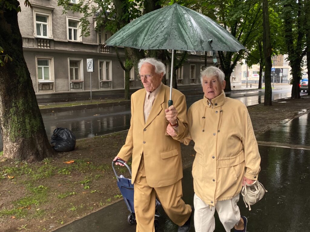 Picture: An Estonian couple, in their