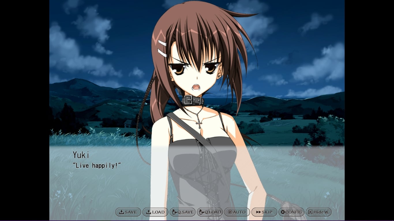 One massage Conclusion finished