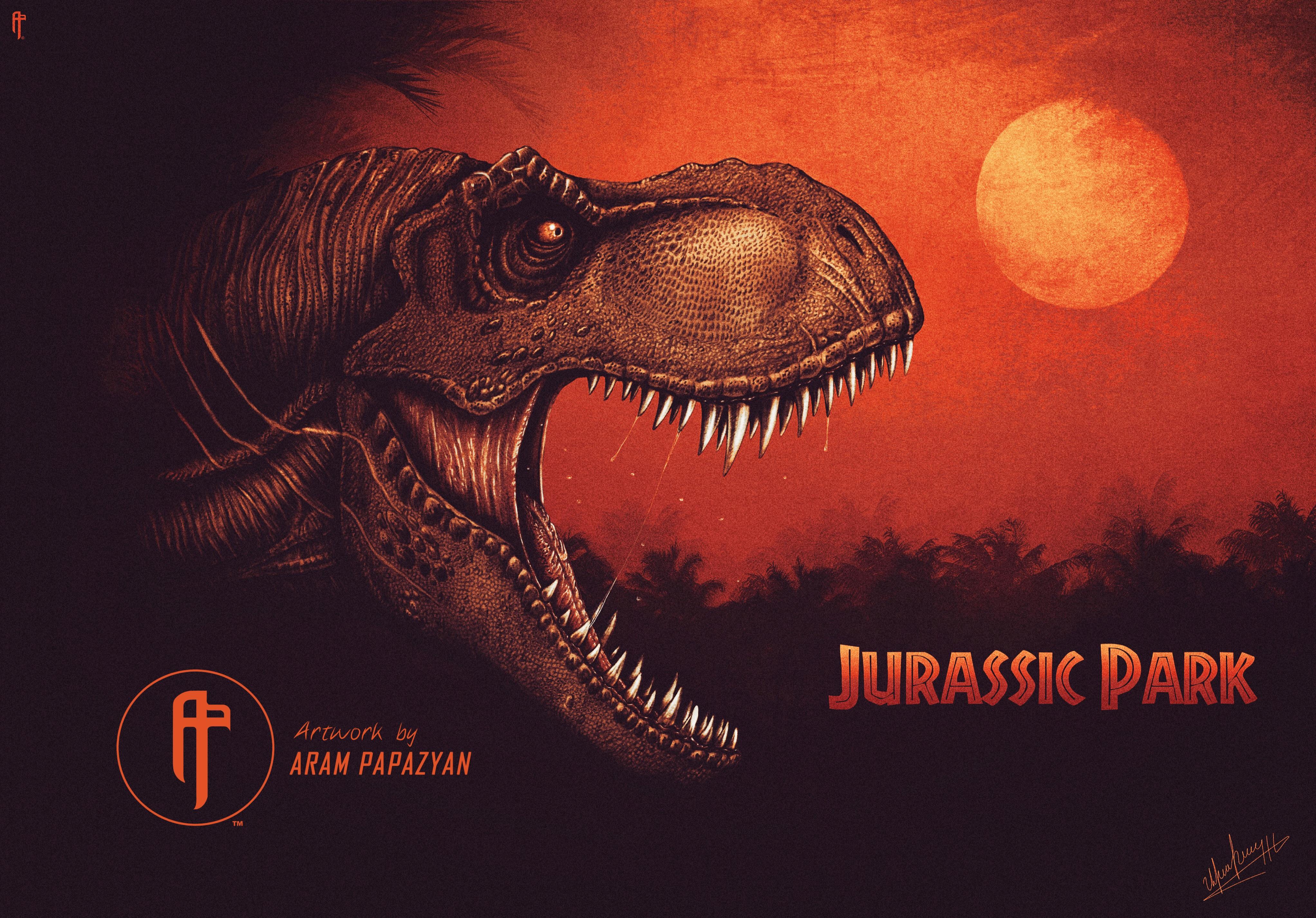My “Jurassic” Digital Posters, r