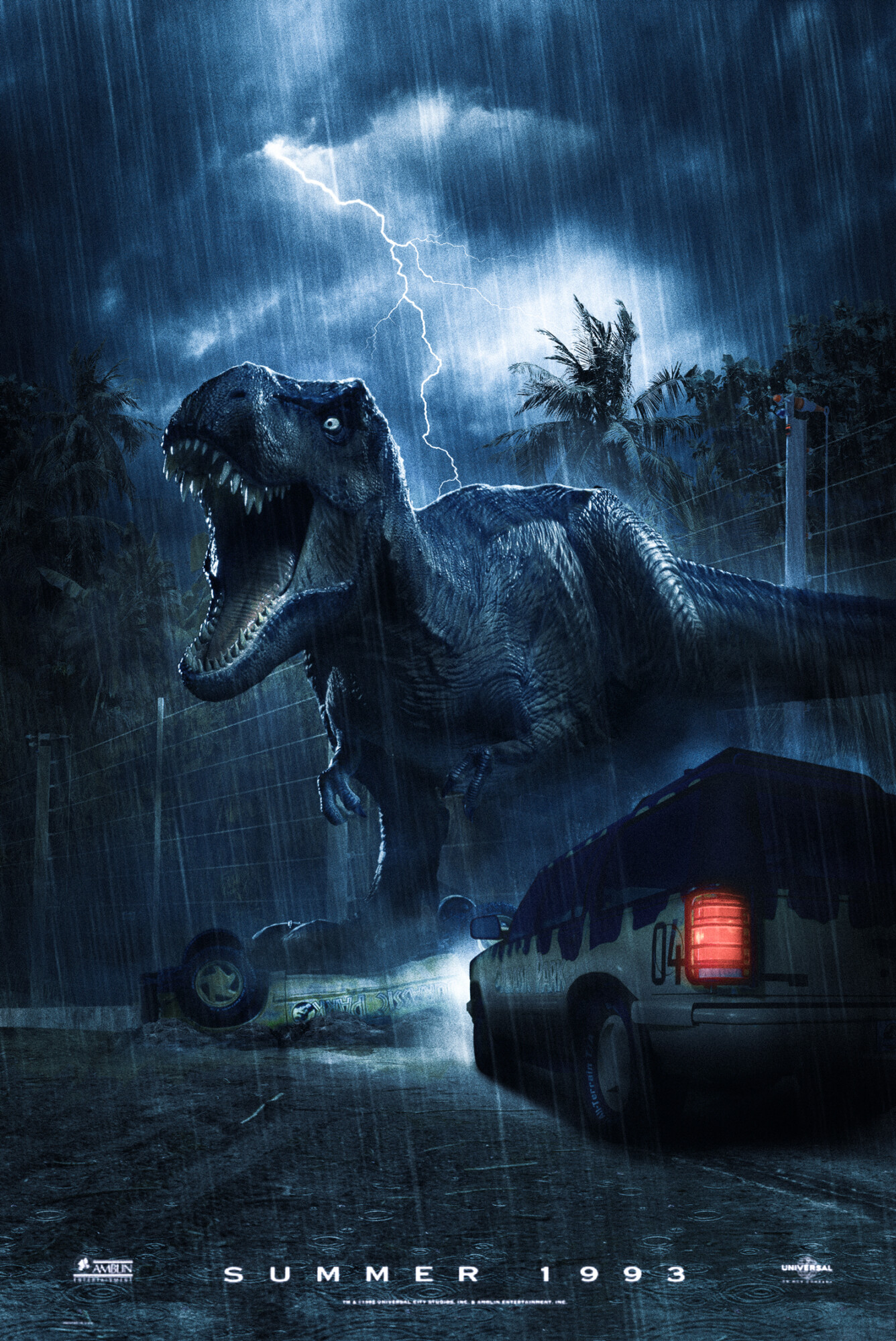 Jurassic Park. Poster By Darkdesign