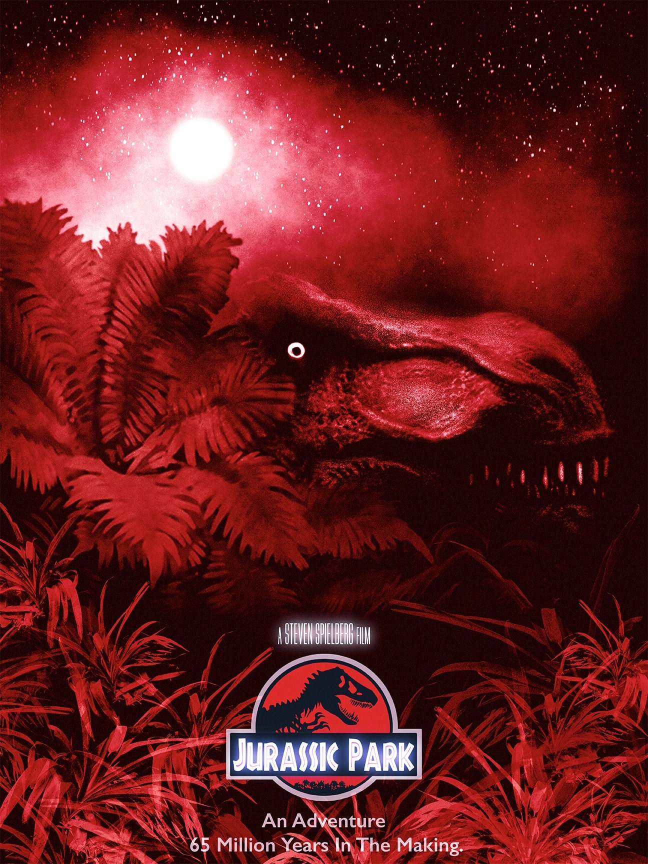 Jurassic Park. Poster By Fakoori
