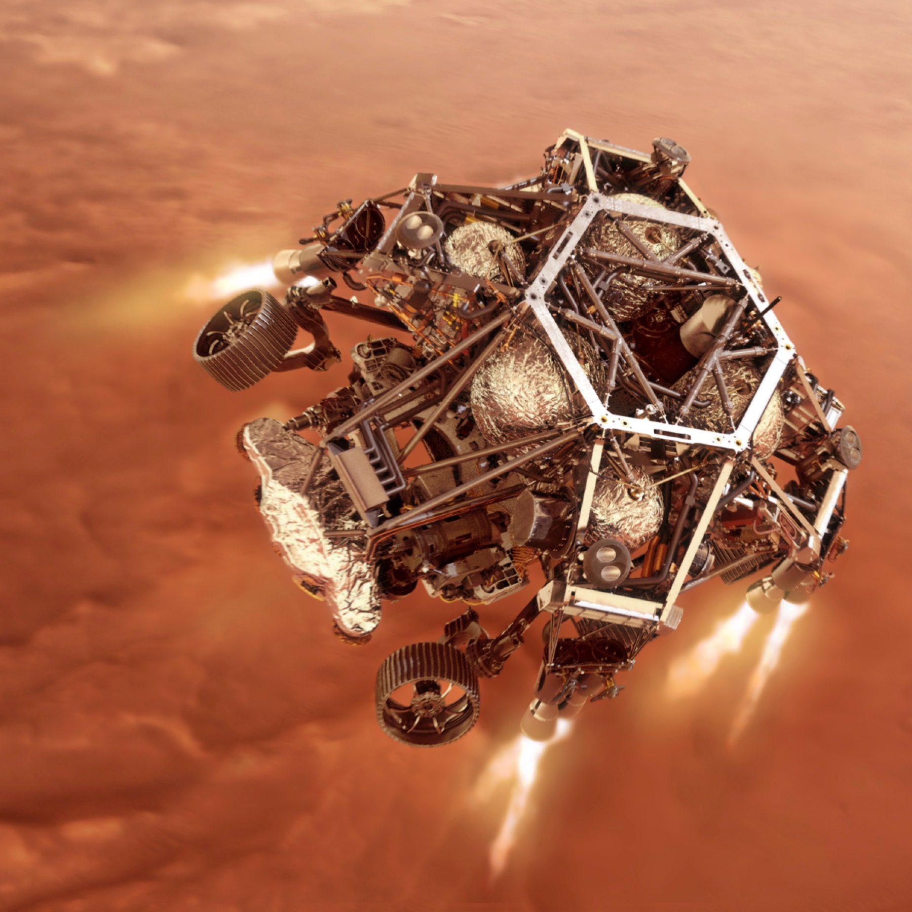 NASA's Perseverance rover lands on Mars