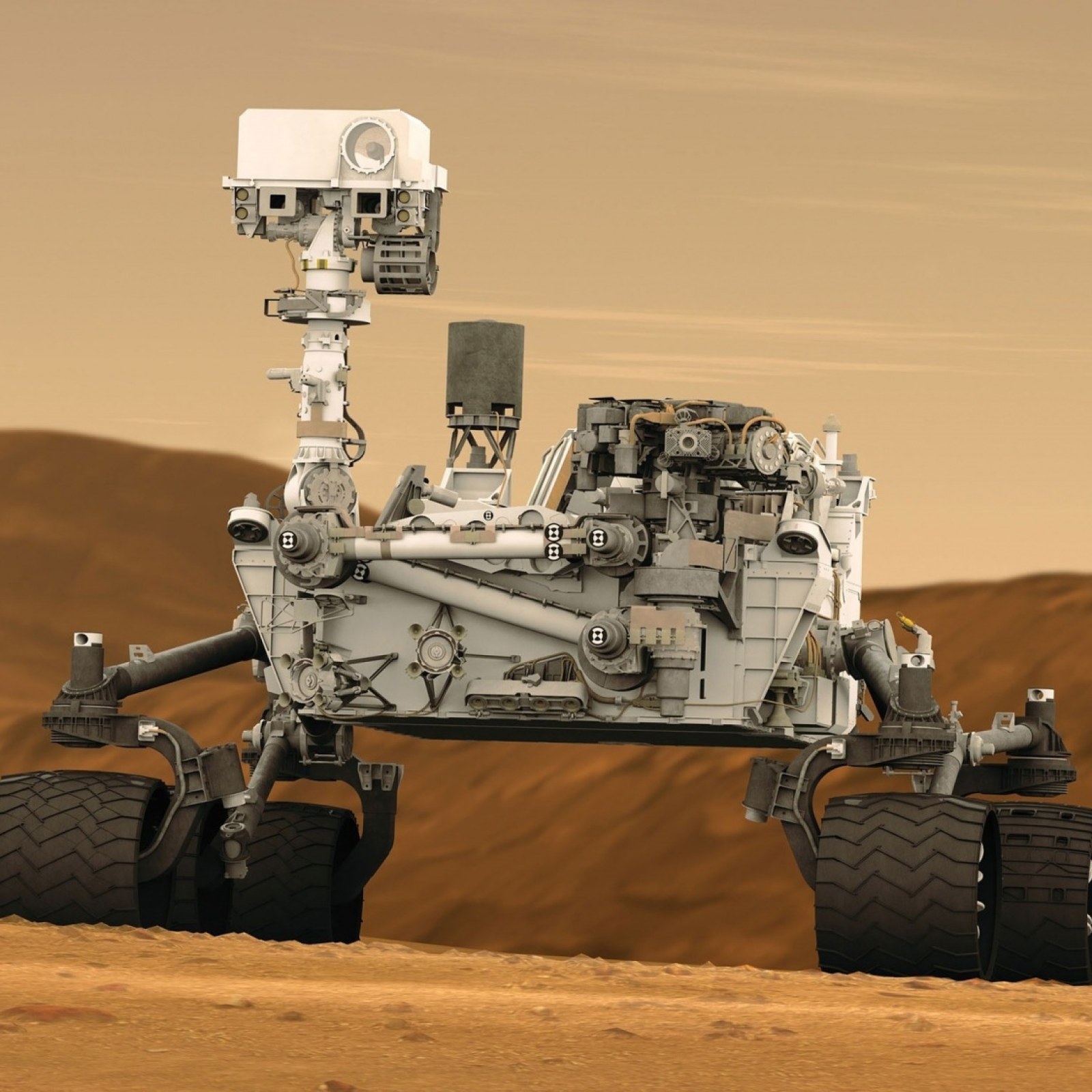 NASA Curiosity Rover Shares High