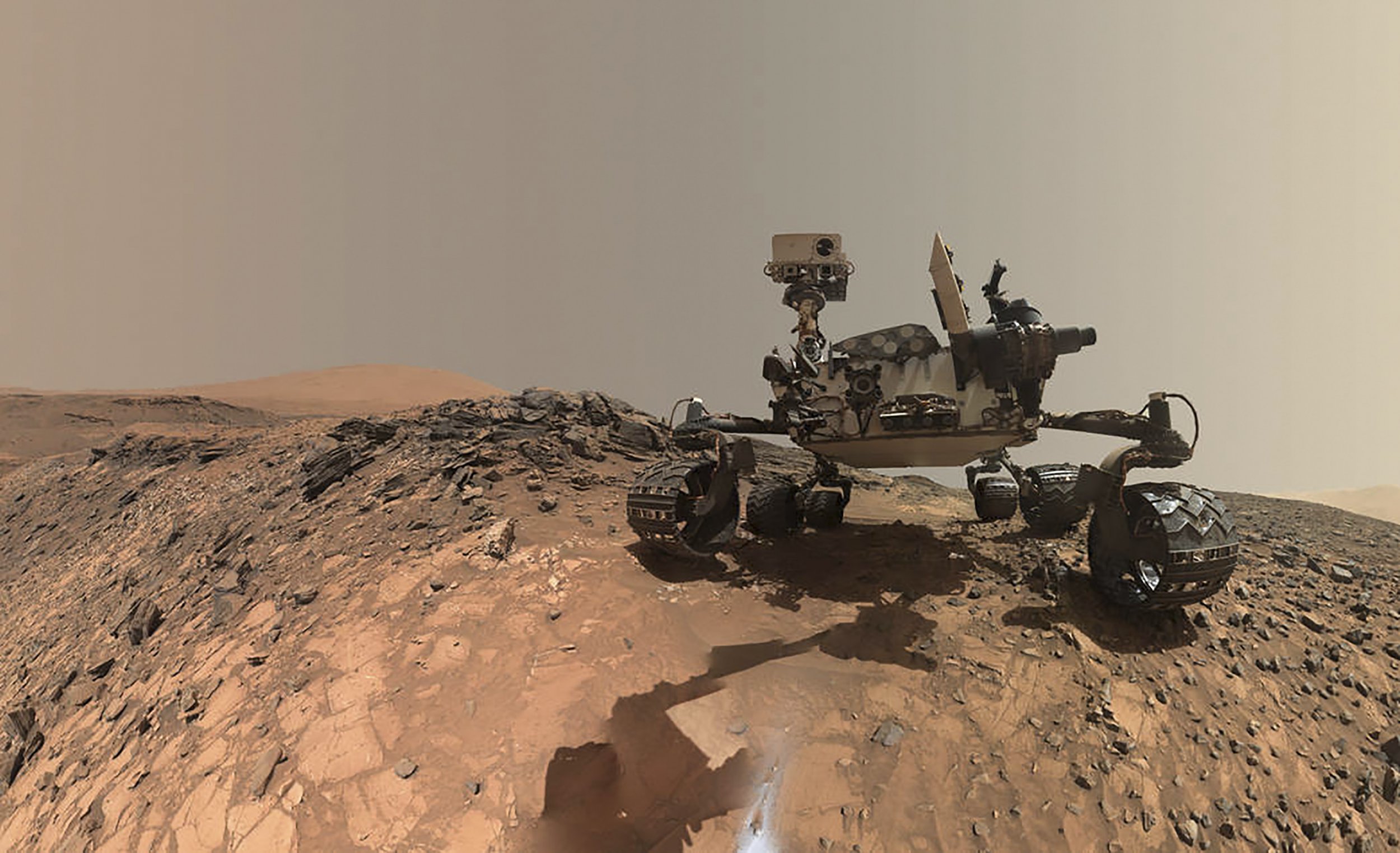 NASA Photo From Mars Curiosity Rover