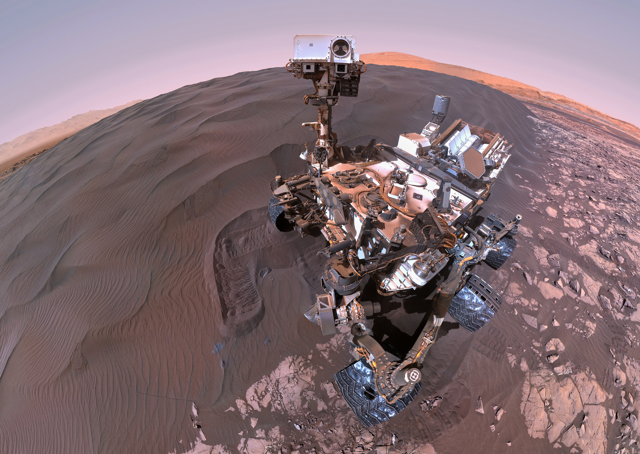 Wallpaper Mars, the Rover, Curiosity