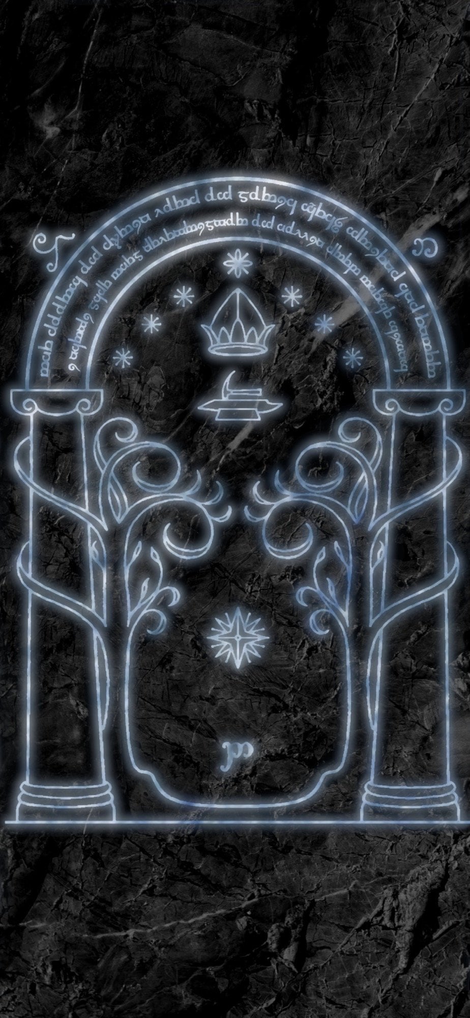Door of Durin phone phone wallpaper