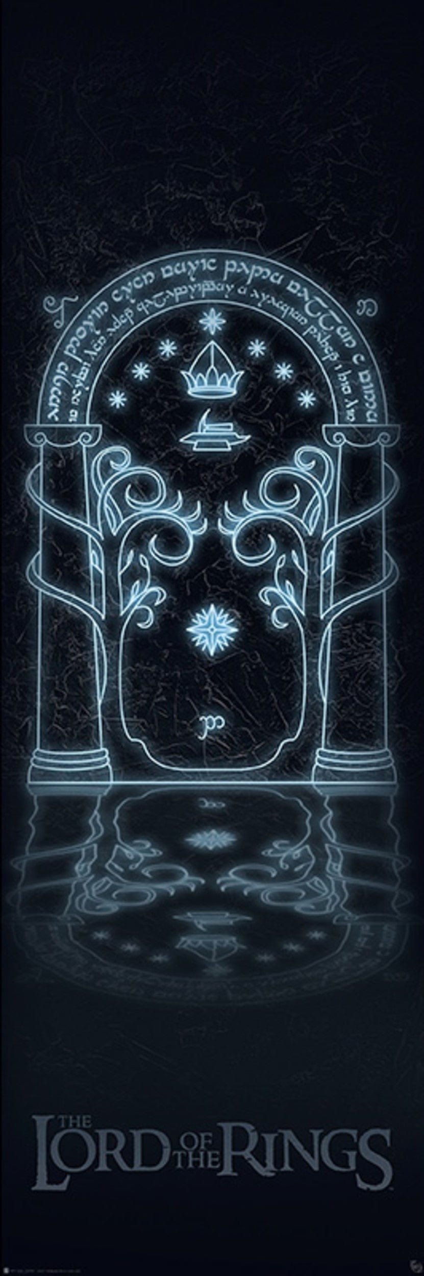 Poster Lord of the Ring Doors of Durin