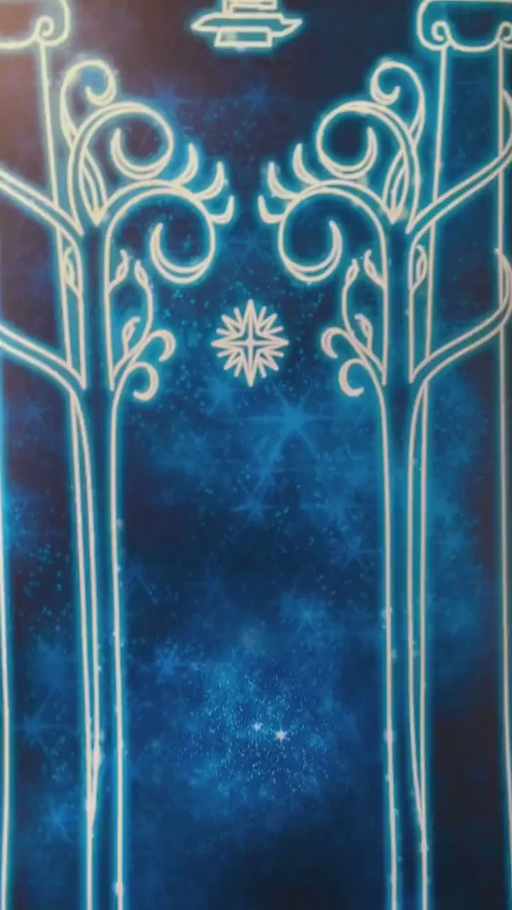 full door sticker mural