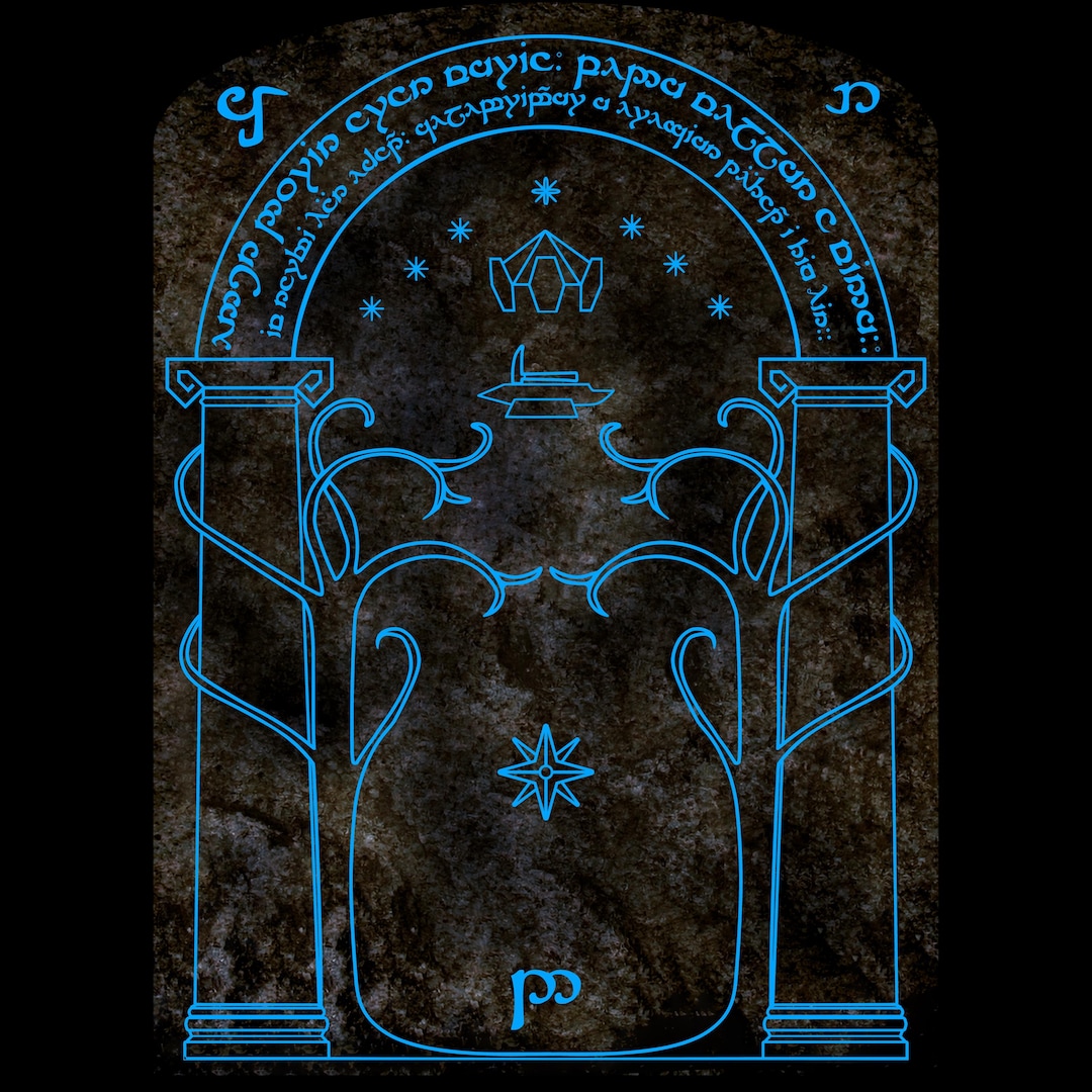 Moria Lord of the Rings Laser Cut File