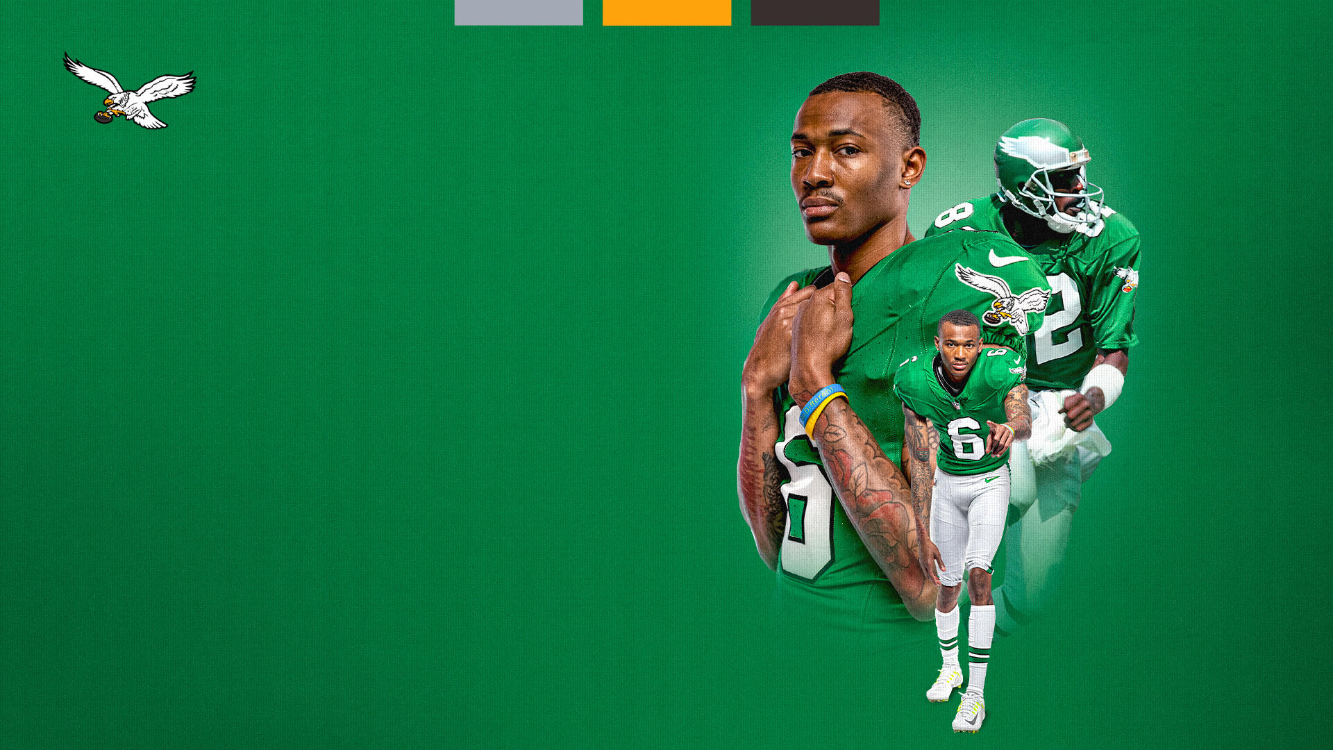 Philadelphia Eagles HD Wallpaper: Green