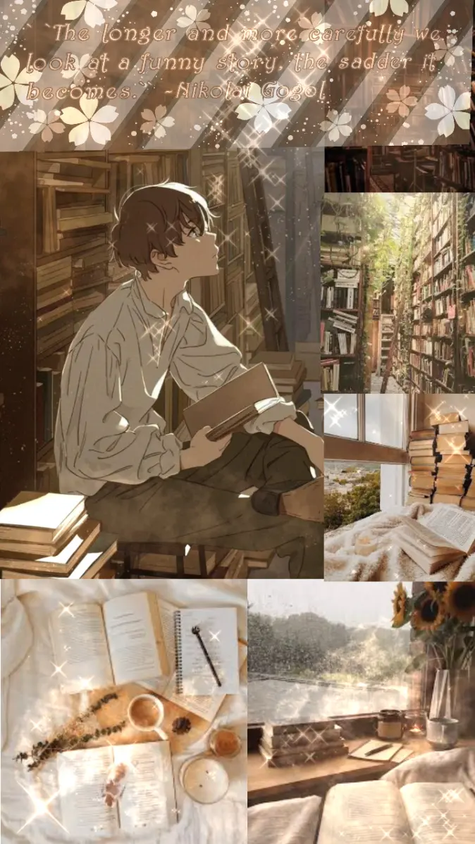 Anime Library wallpaper