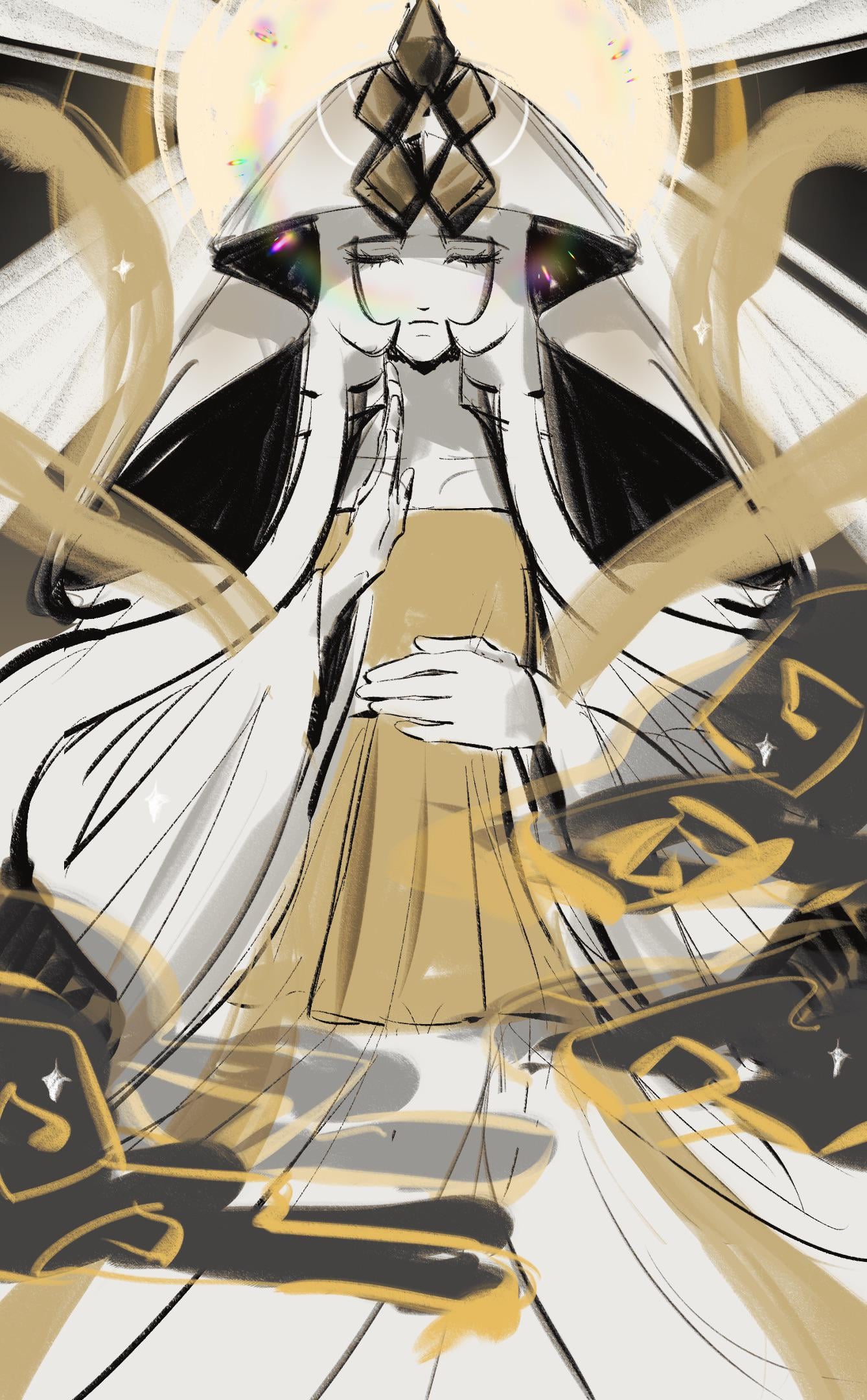 Mystic Flour Cookie drawing I did!!, r