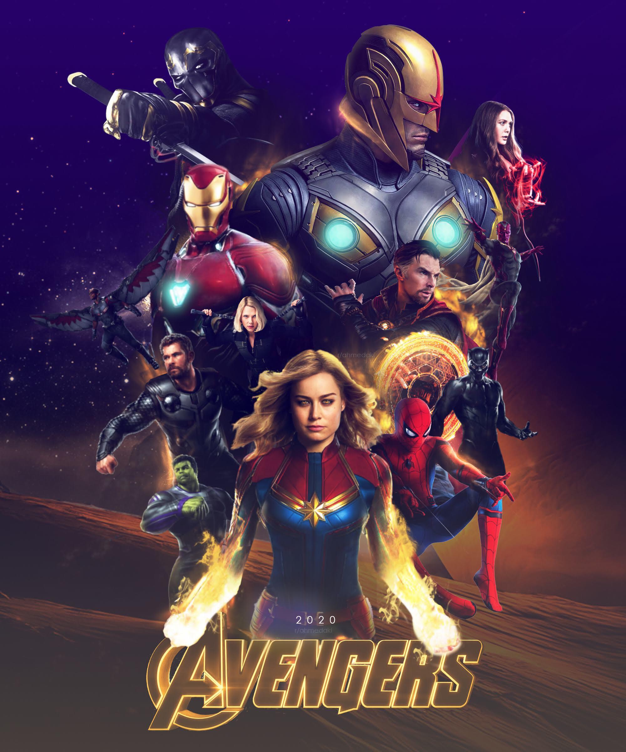 THE NEW AVENGERS Poster by me., r