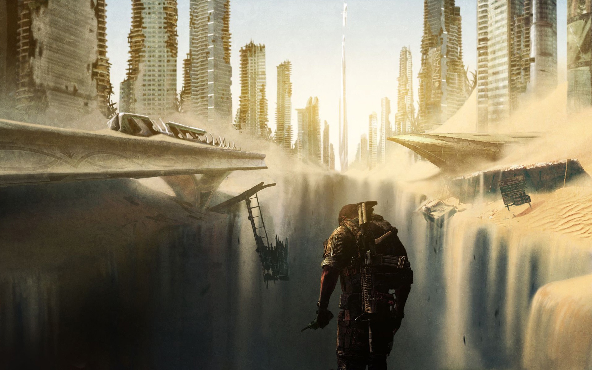 Wallpaper Dubai, Spec Ops: The Line, 2K