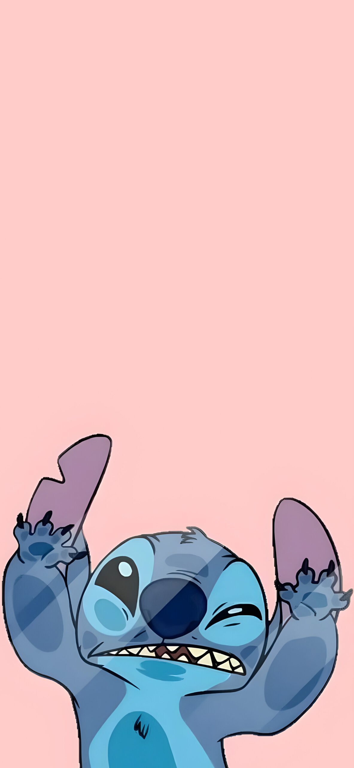 Stitch Pink Background Wallpaper Disney Wallpaper