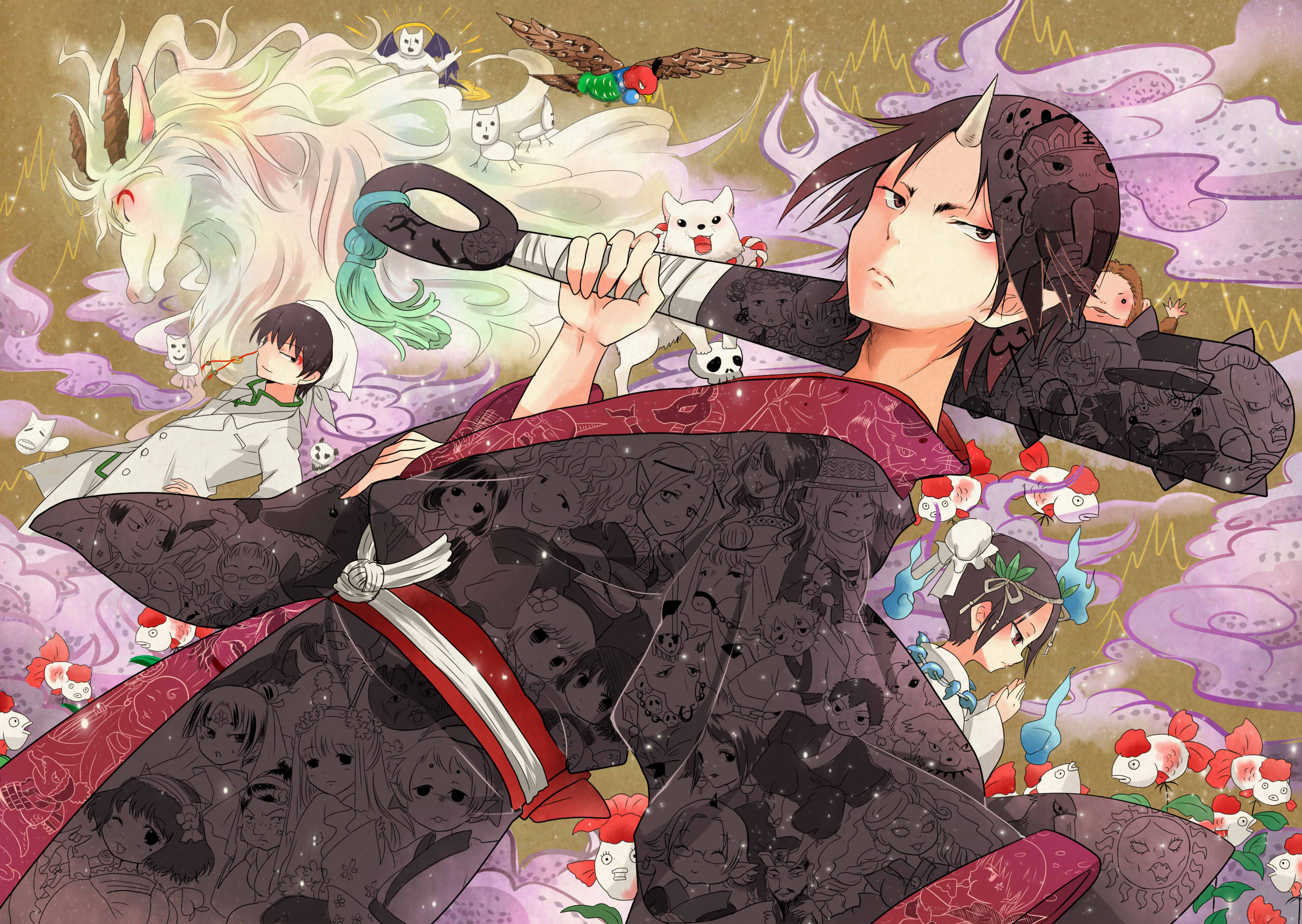 Anime Hoozuki No Reitetsu HD Wallpaper