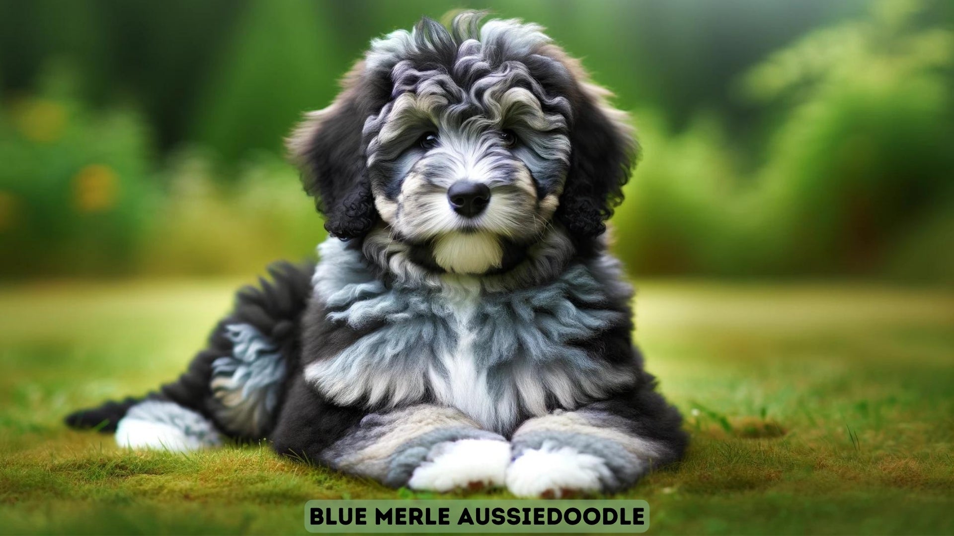Blue Merle Aussiedoodle Breed