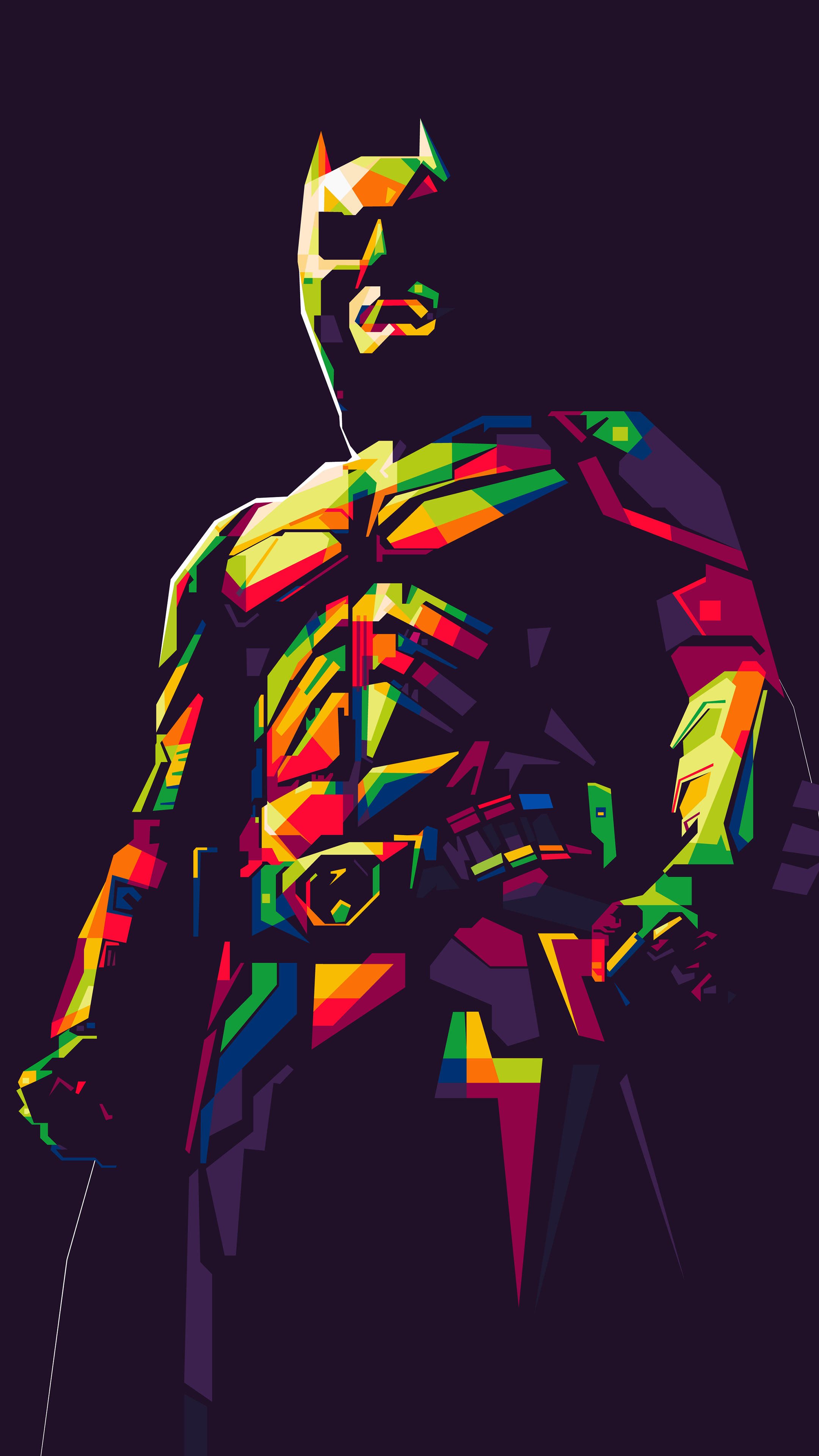 Batman Wallpaper 4K, Illustration, DC