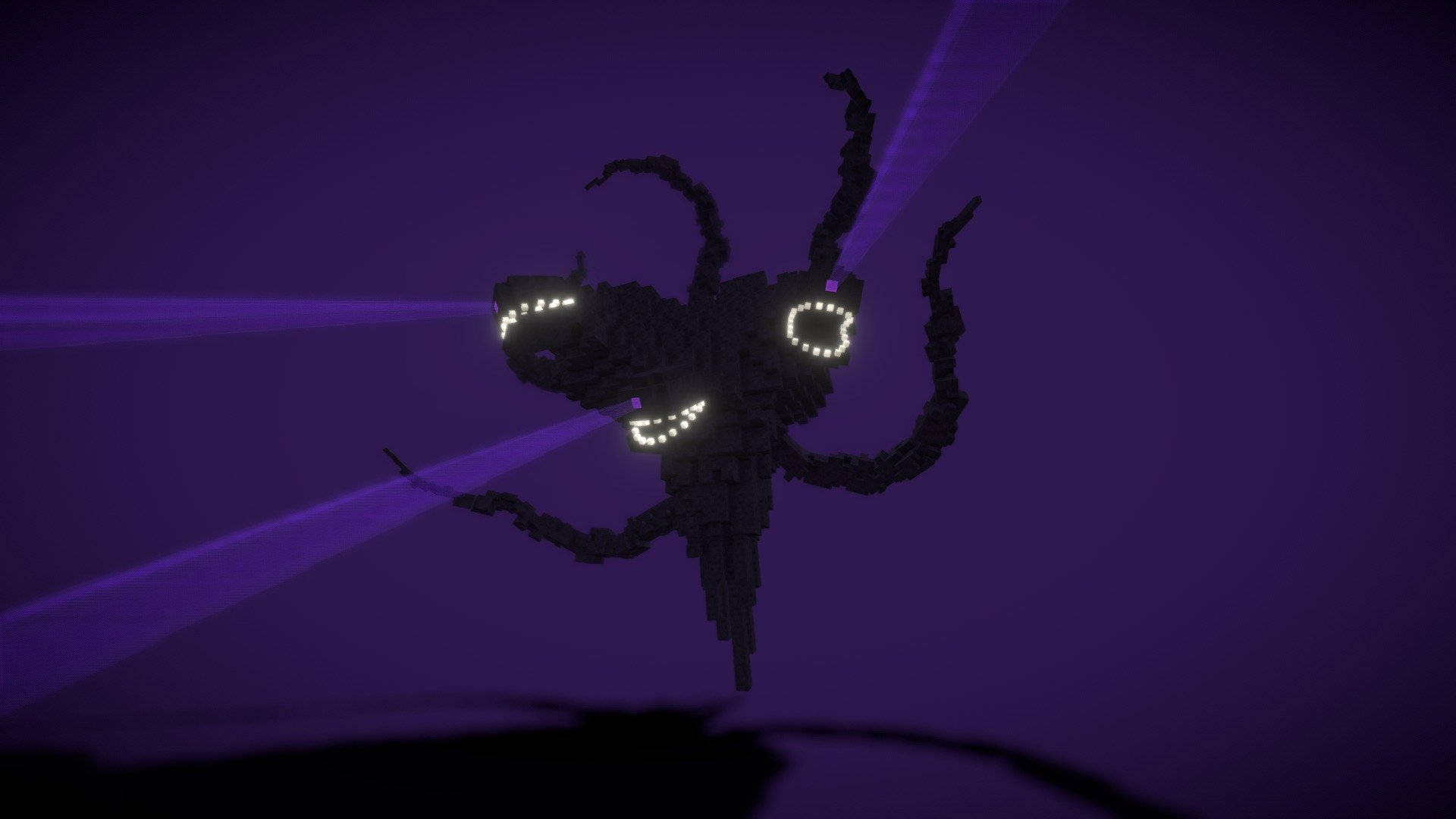 Wither Storm 3D Minecraft Wallpaper