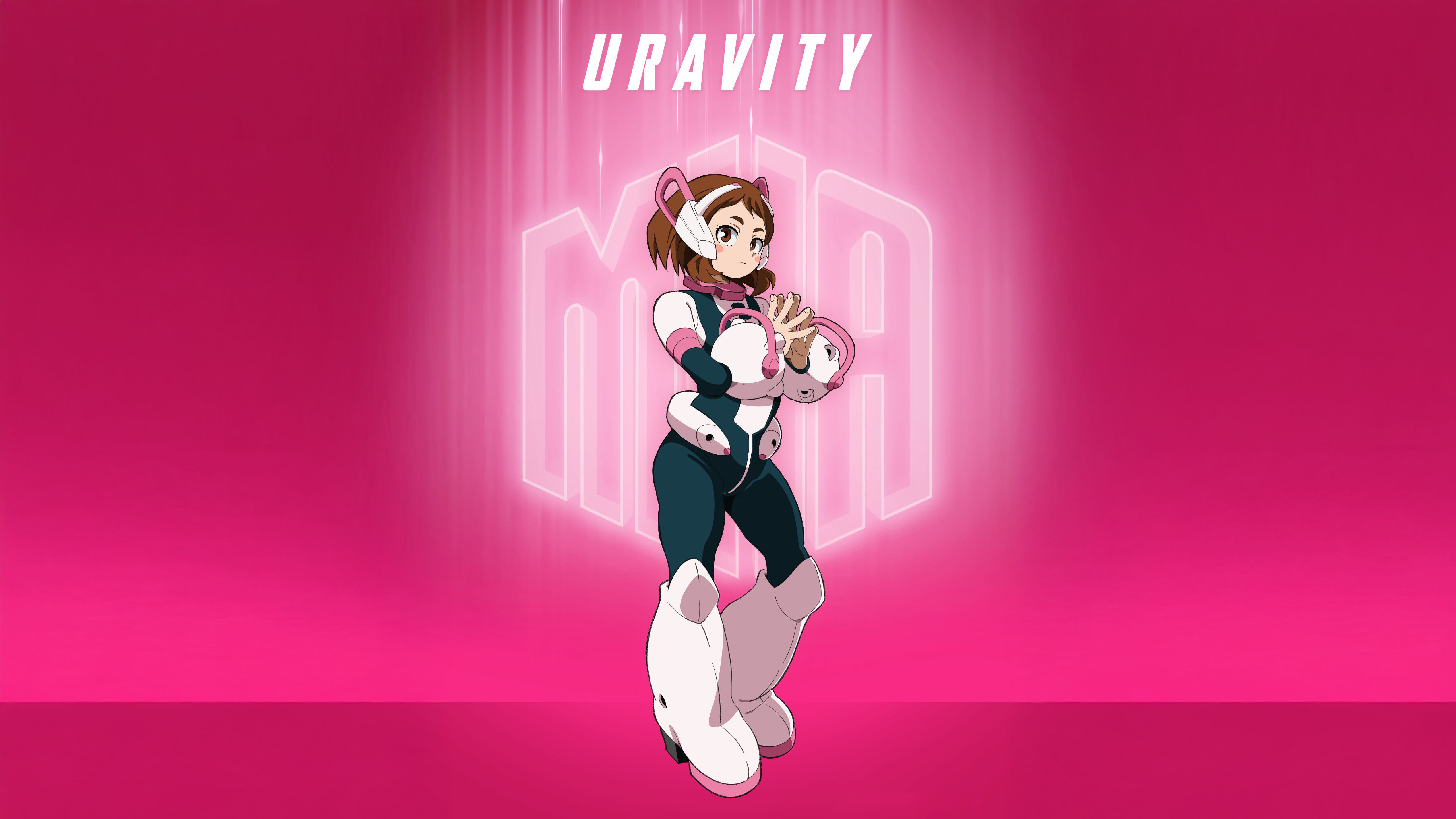 Ochaco Uraraka (Uravity) Wallpaper 4K