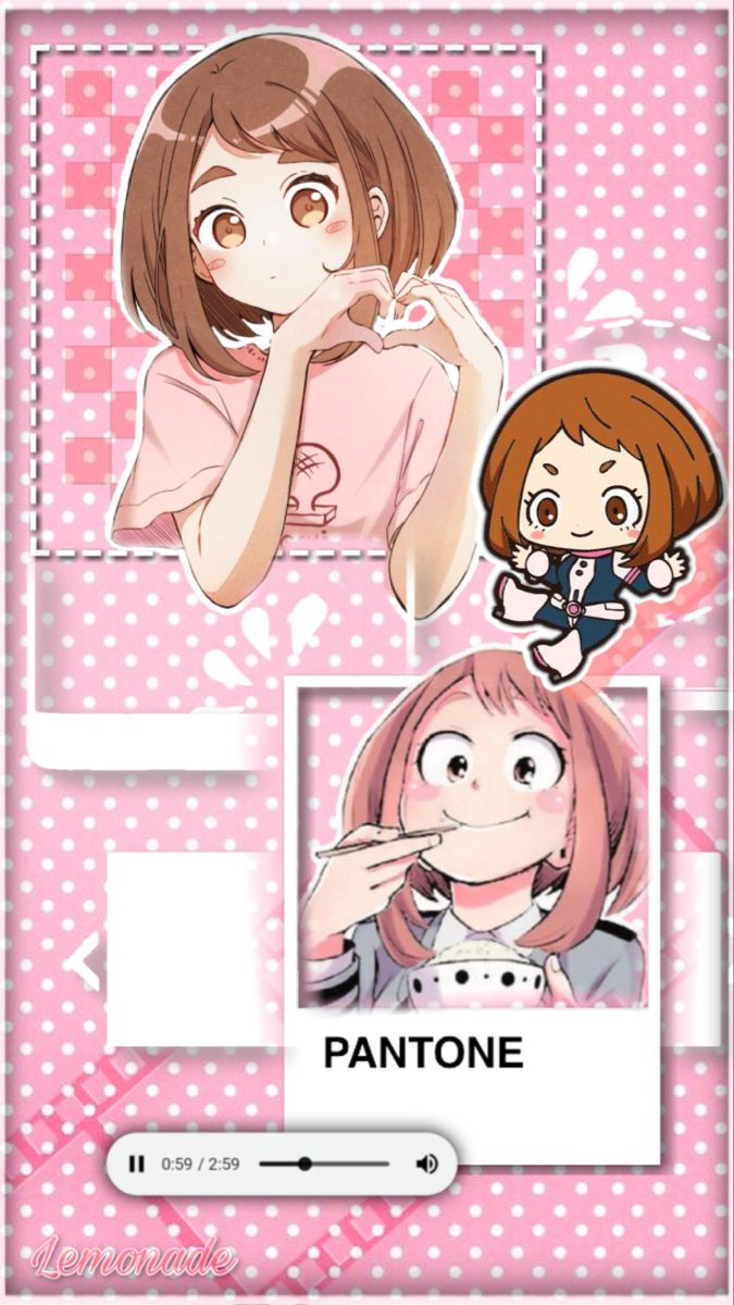 Uraraka Wallpaper Lockscreen ☁️