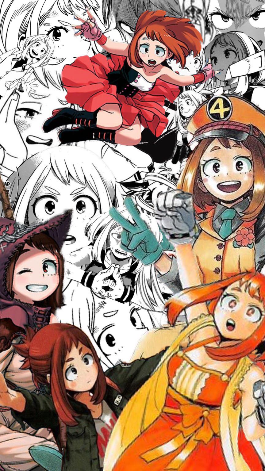 Hehe It's an Ochako Wallpaper, r