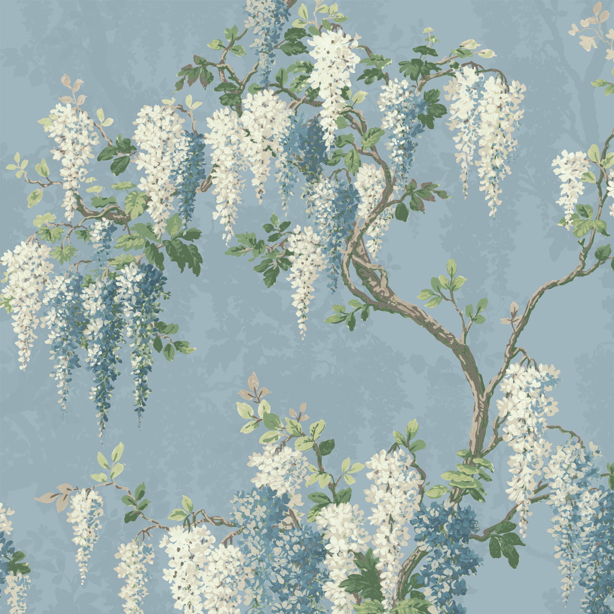 Wisteria Botanical Powder Blue