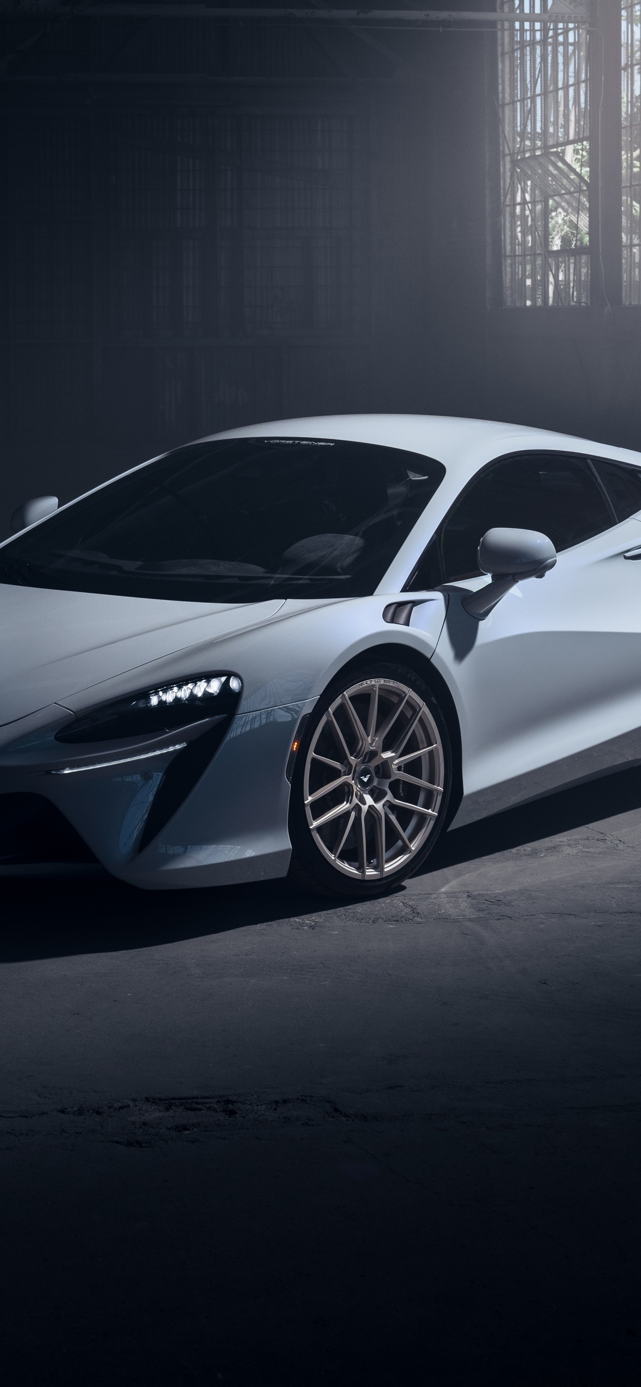 Vorsteiner Mclaren Black And White Luxury Cars Best 2K 4K HD Desktop Background Image And Wallpaper For IPhone And Android