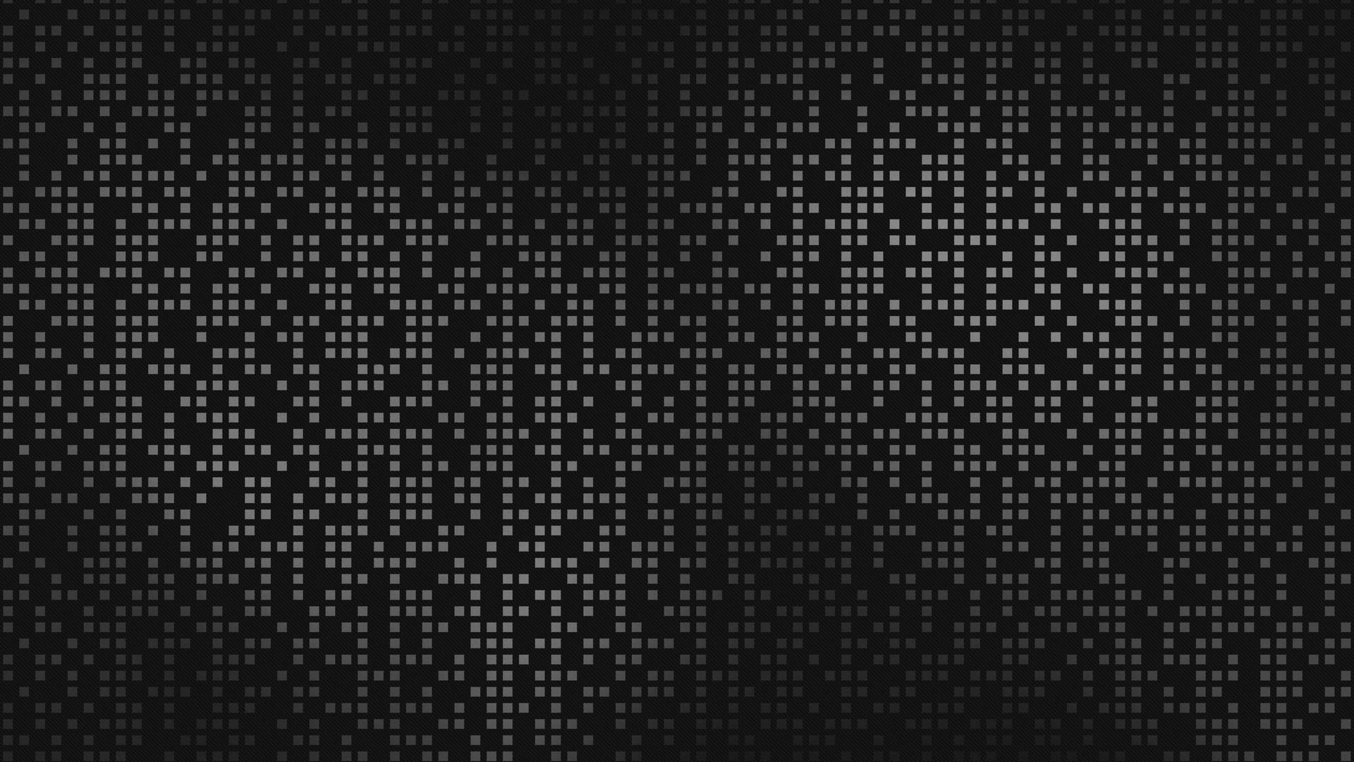 Exquisite Black Geometric Dots Design