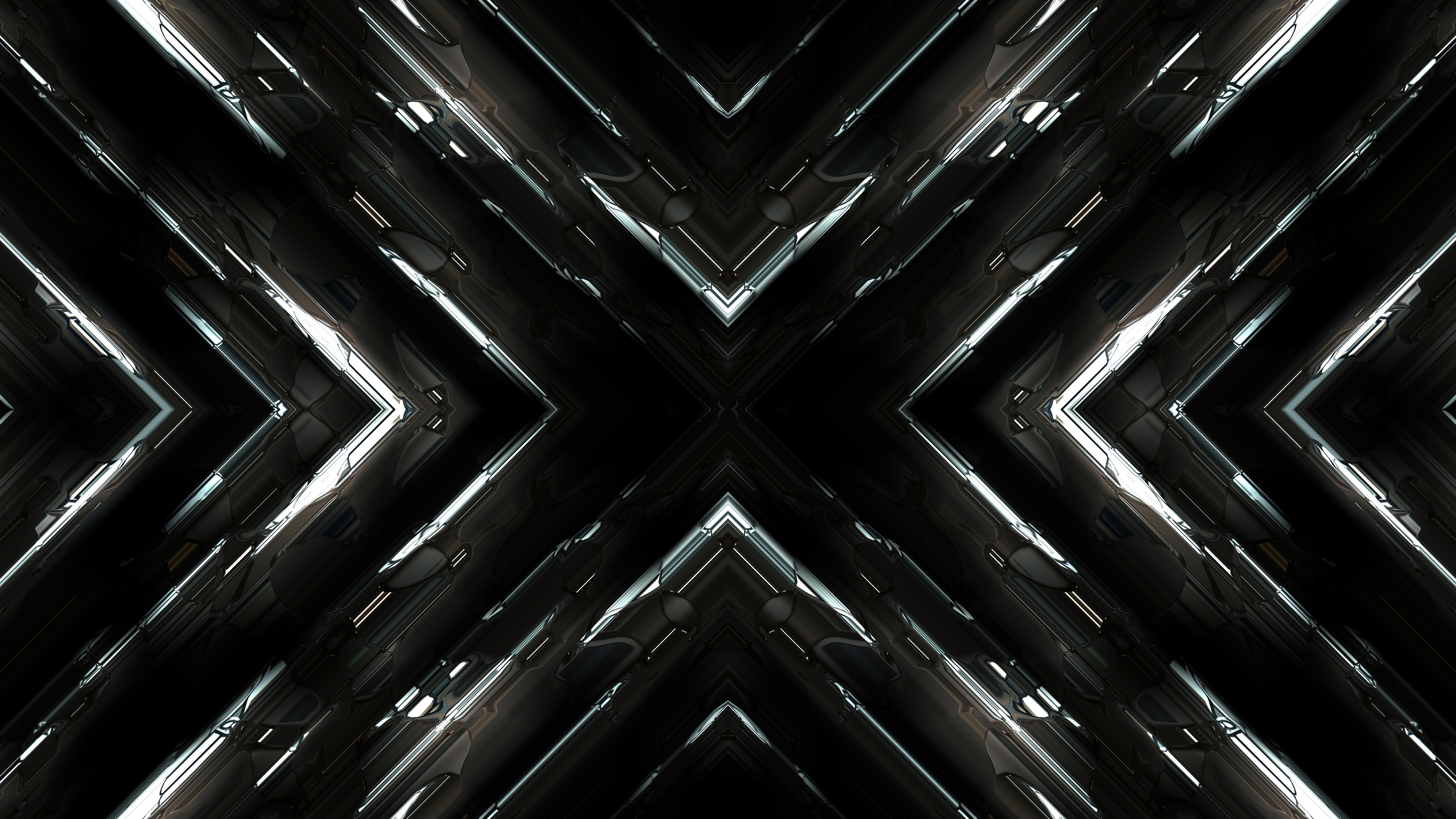 Symmetrical Abstract 4K Ultra HD