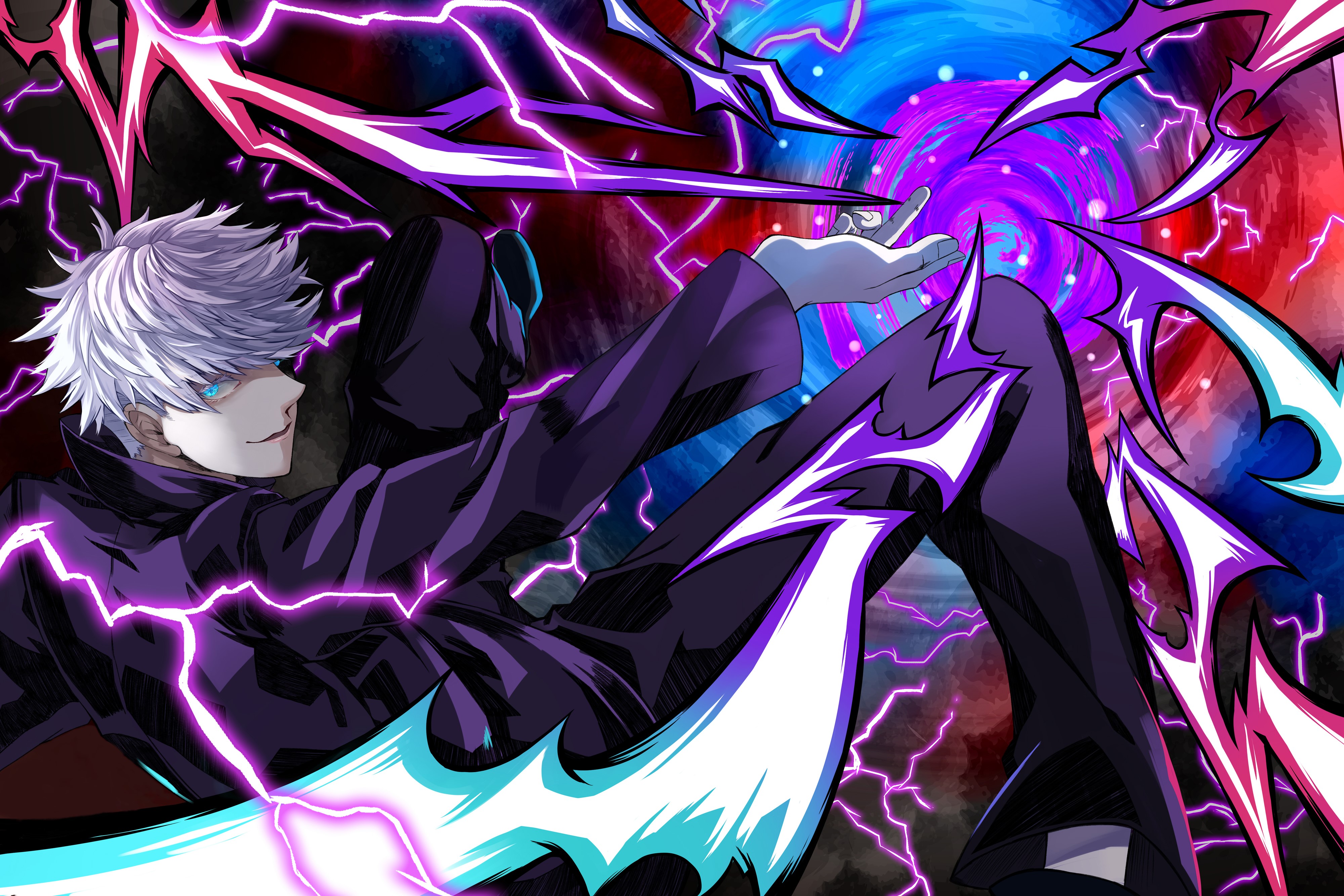 Satoru Gojo Anime Jujutsu Kaisen 4k