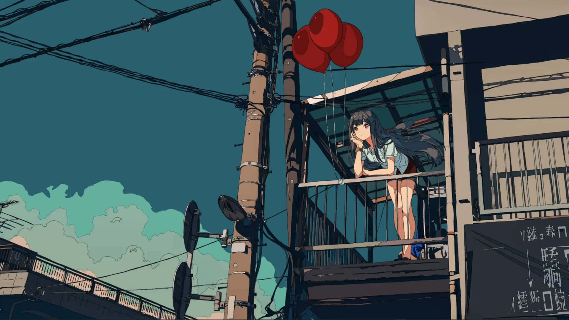 Lo Fi Anime Chill Wallpaper