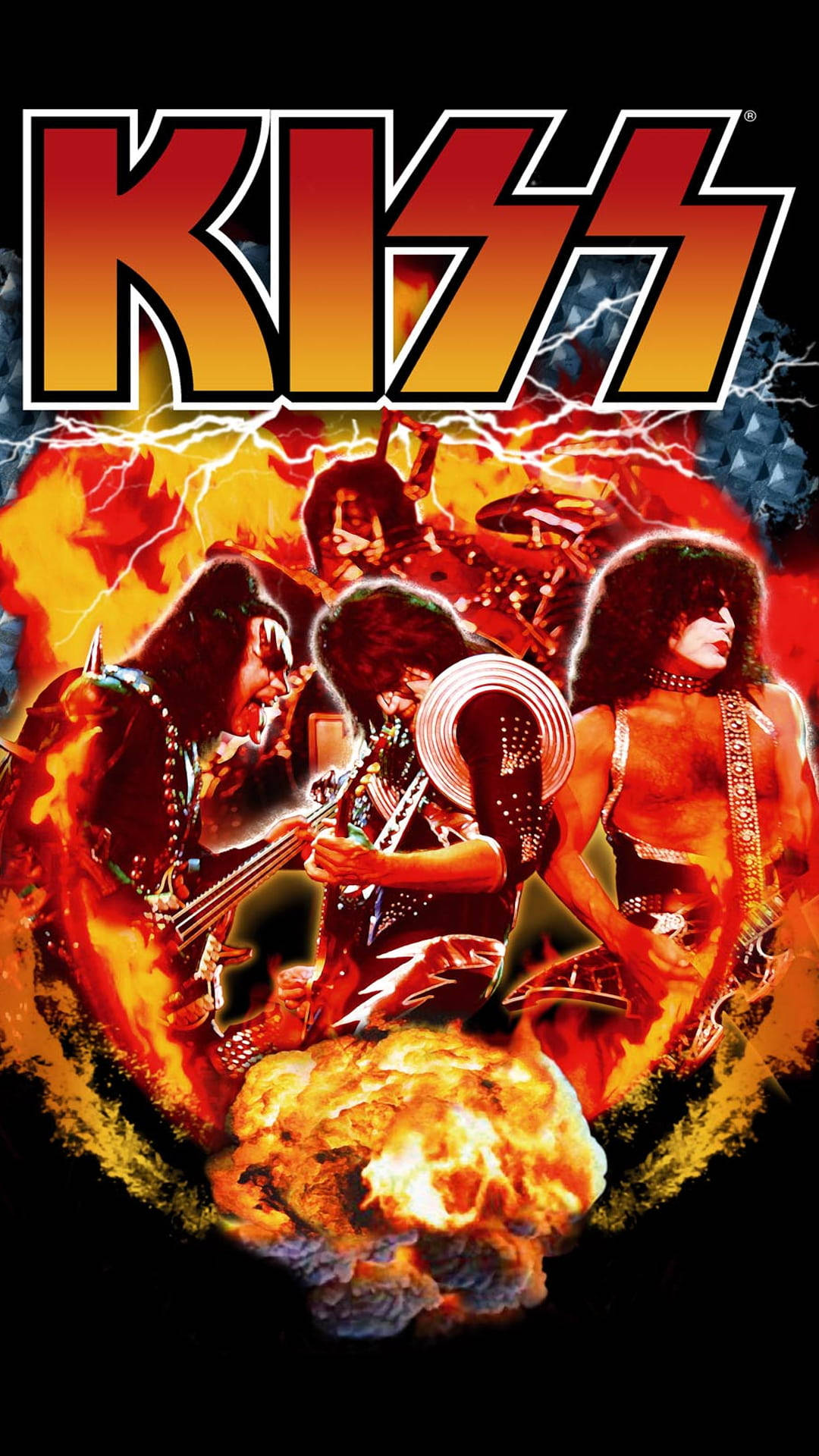 Download Fire Kiss Band Wallpaper