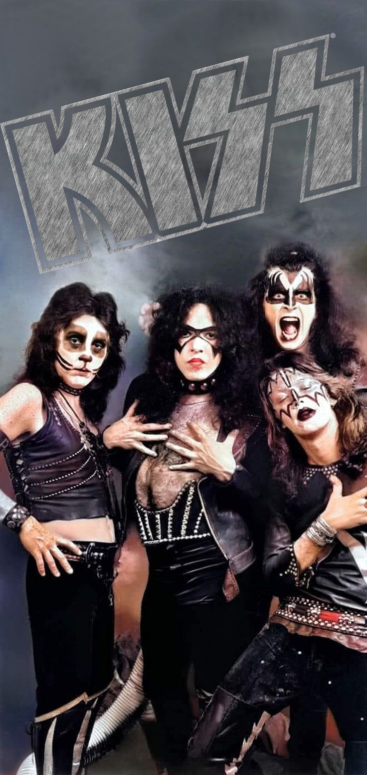 wallpaper KISS early Paul Stanley bandit