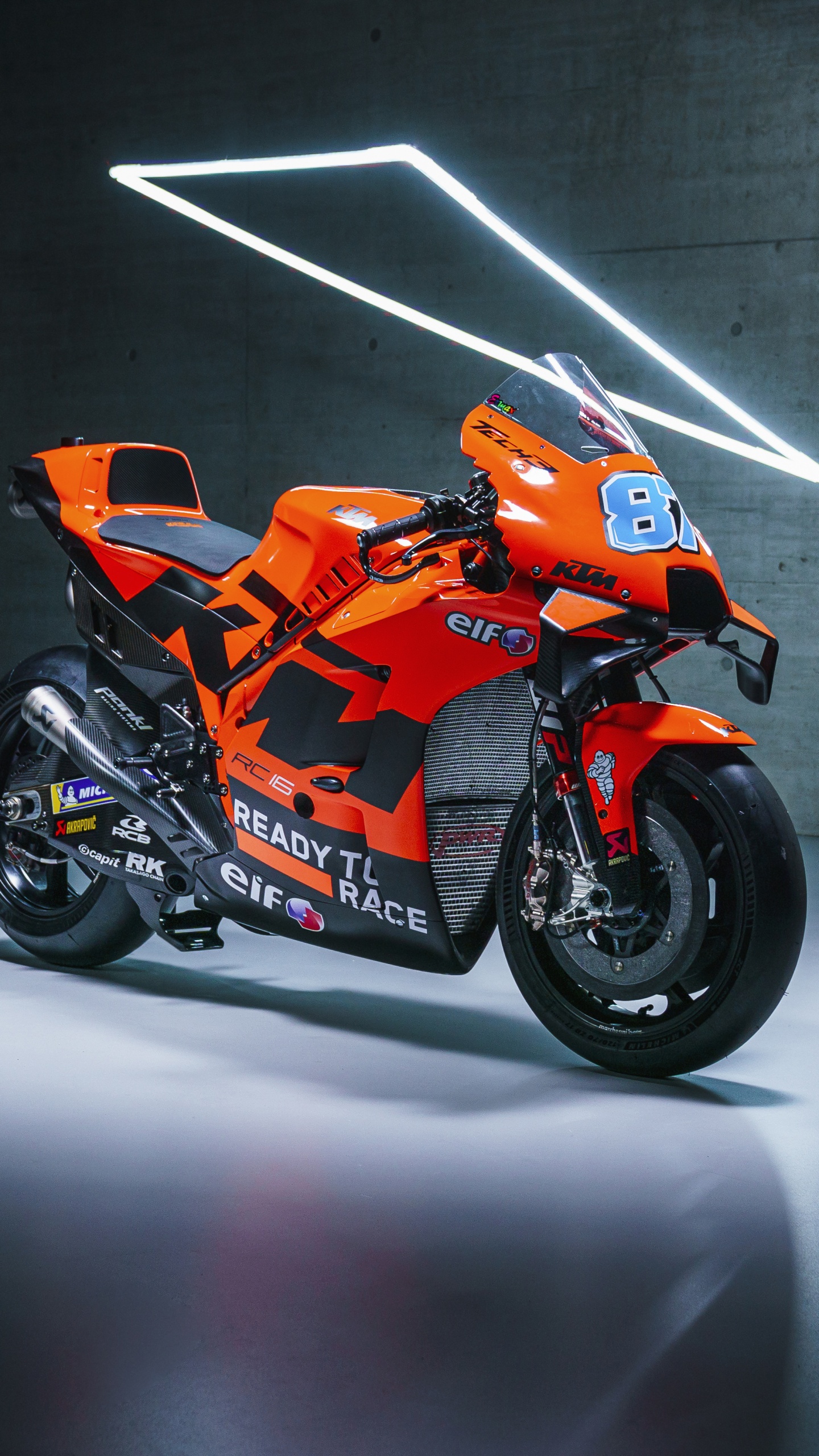 KTM RC16 Tech3 Wallpaper 4K, MotoGP, 2022, Sports bikes