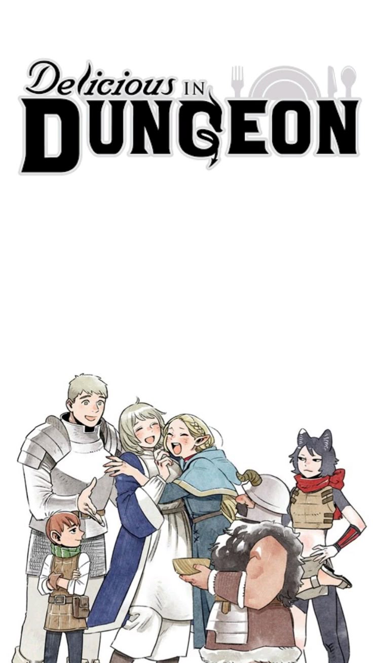 Dungeon meshi phone wallpaper