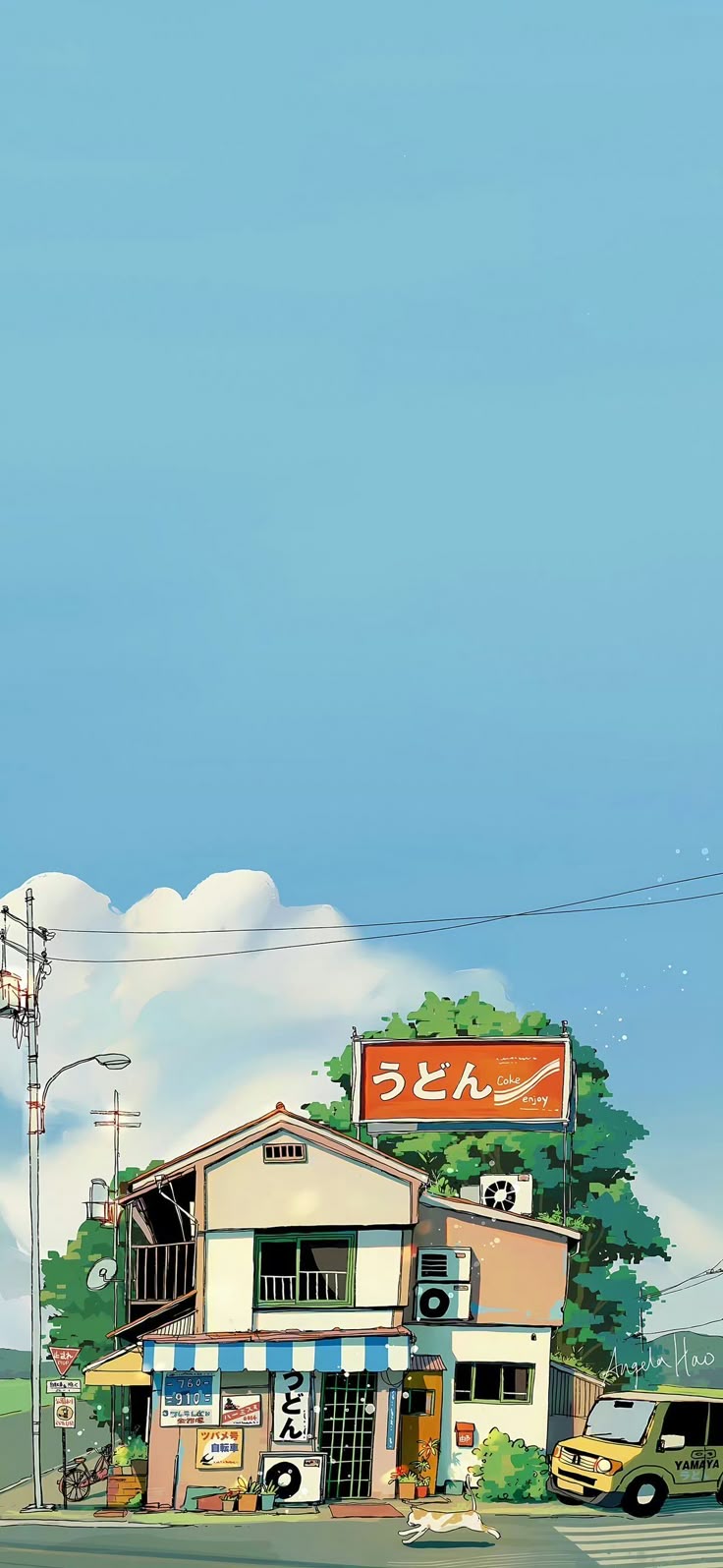 Anime scenery wallpaper, Scenery