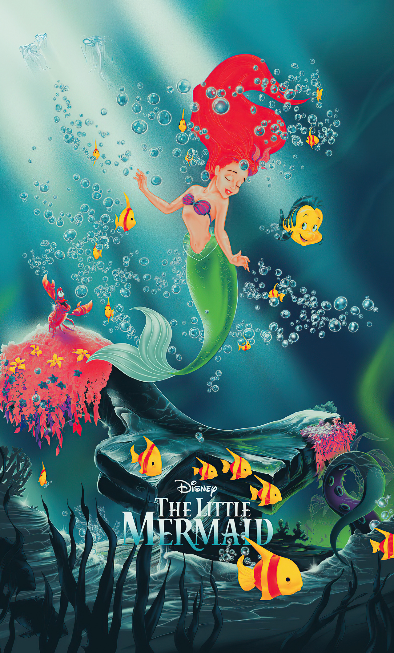 The Little Mermaid Poster 4k