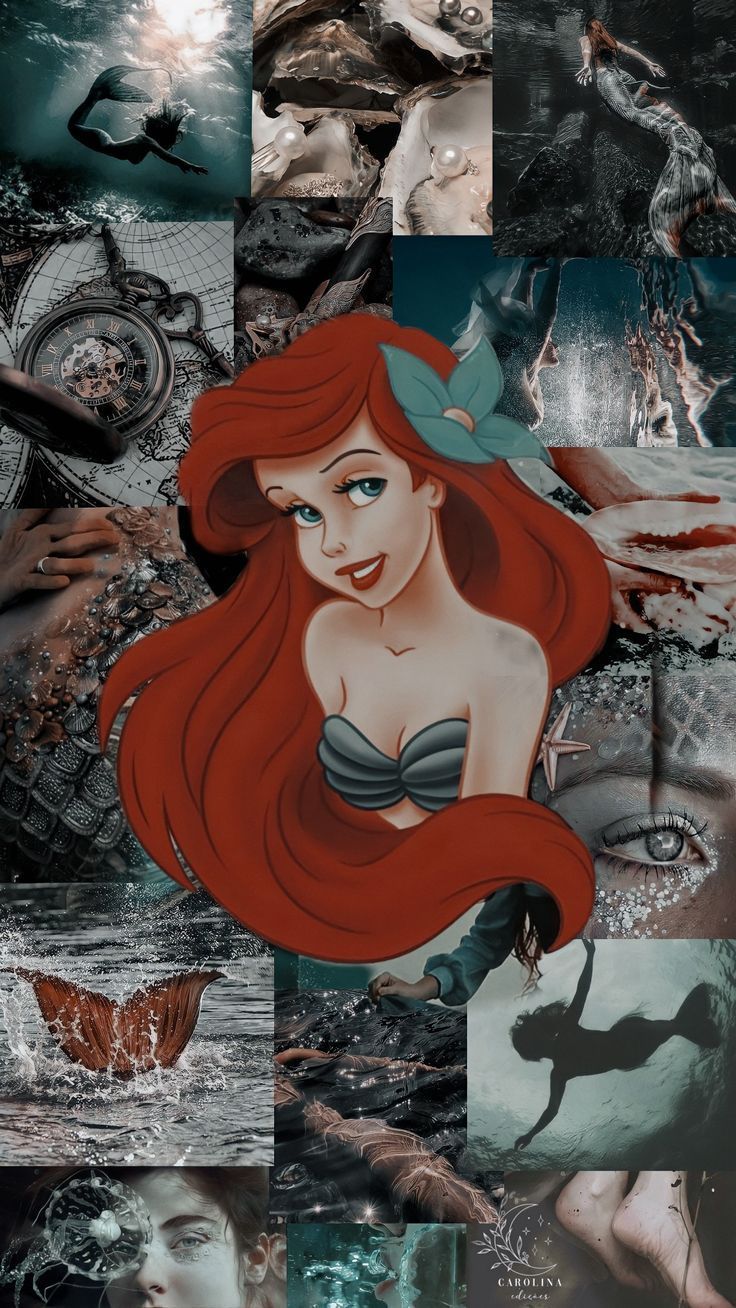 Wallpaper Ariel • mermaids. Quadrinhos