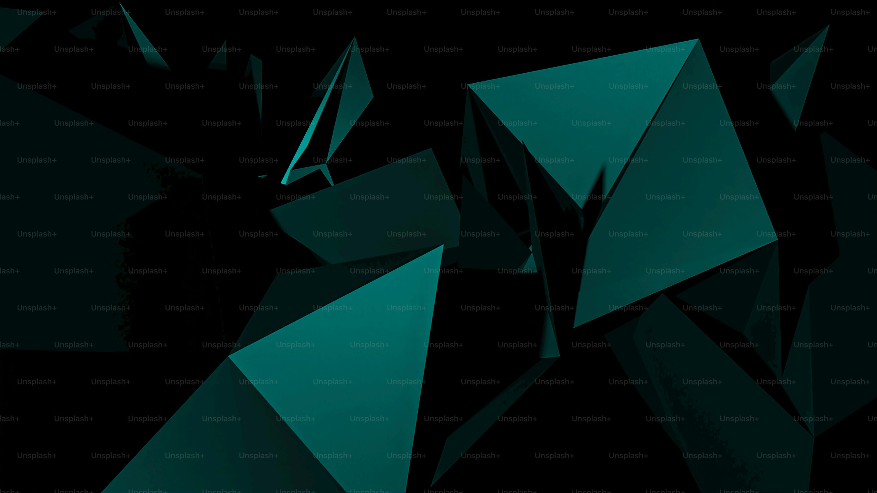 A black and green abstract background