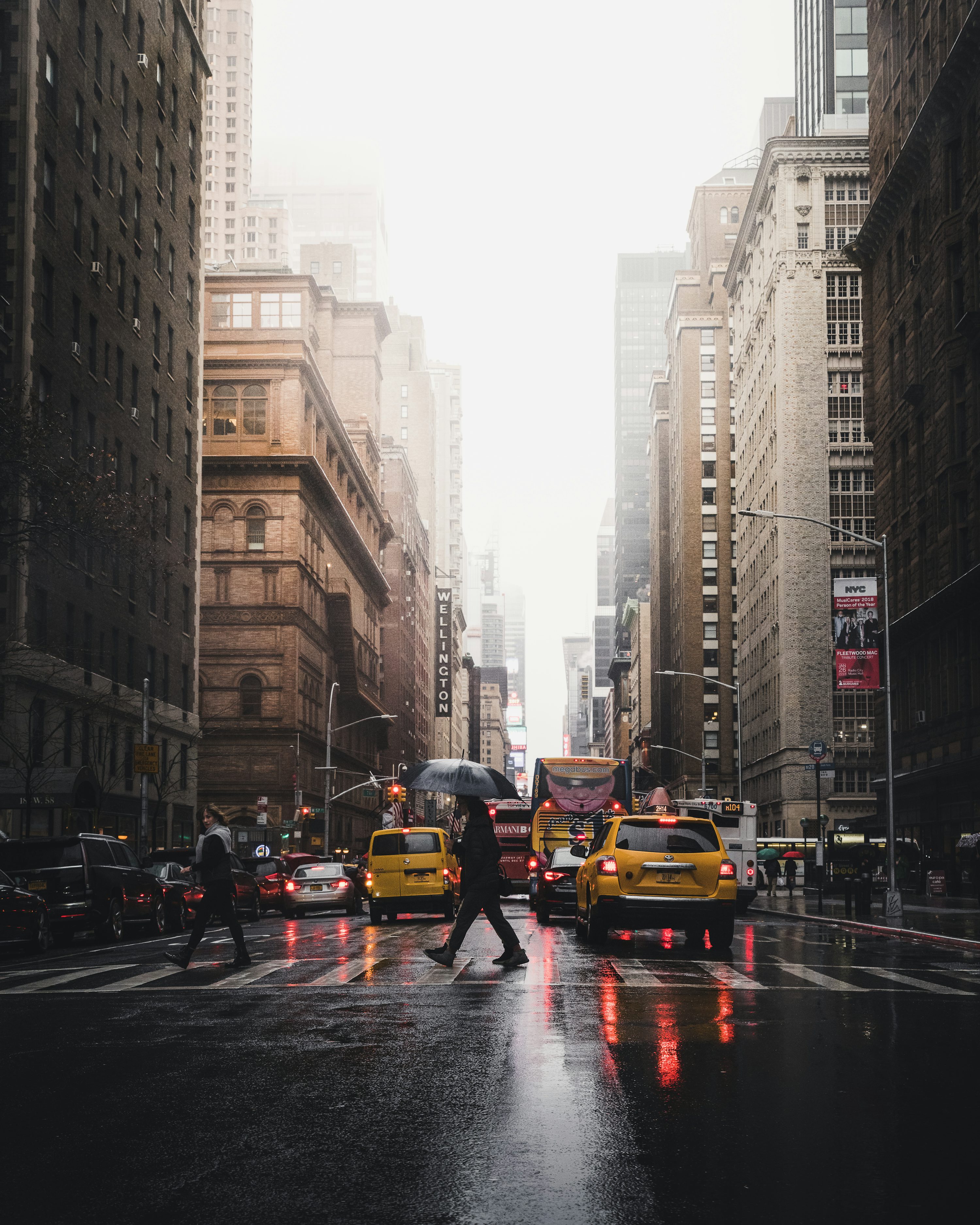 City Rain Picture. Download Free