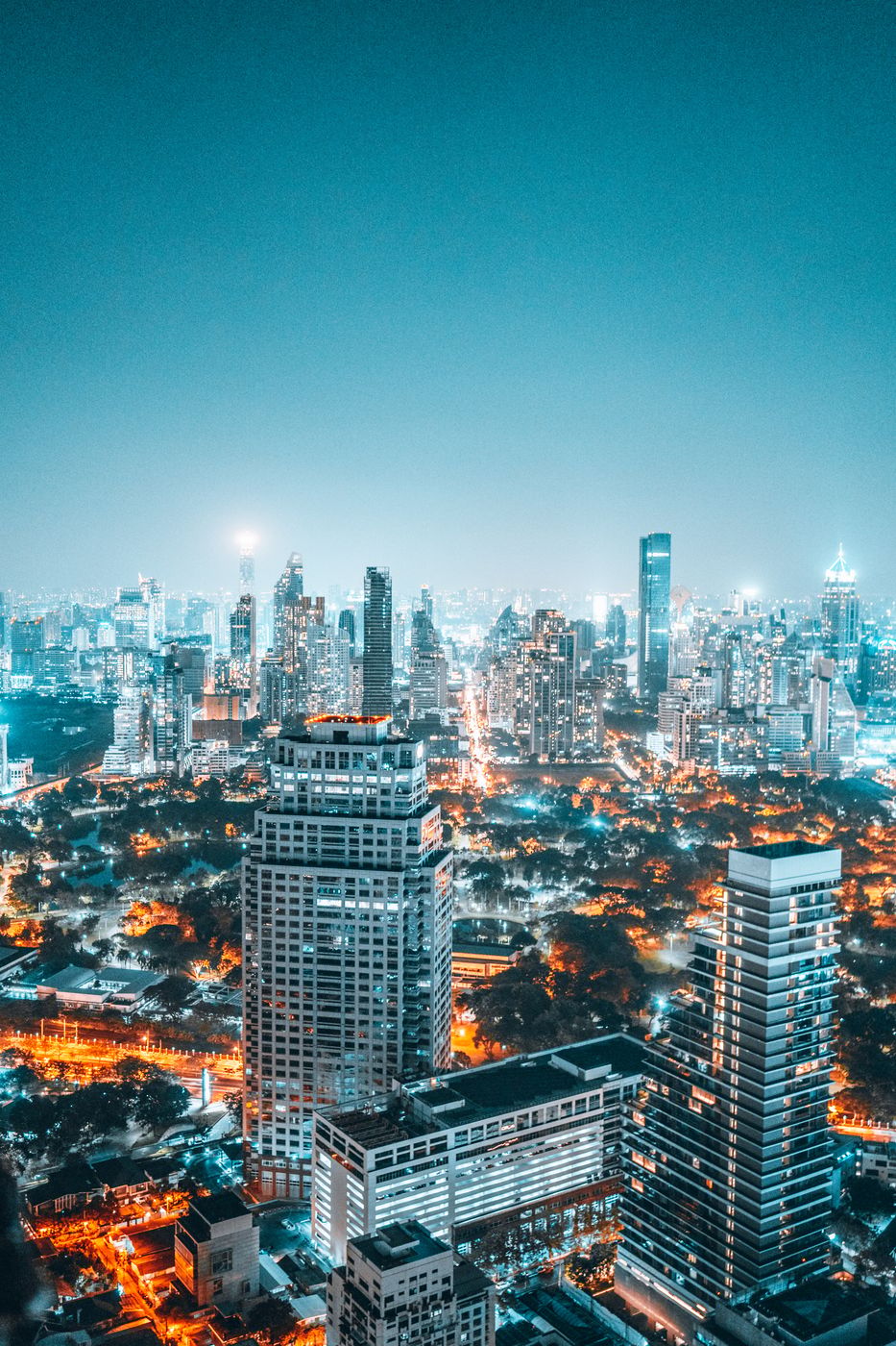 Bangkok in the Evening, Thailand